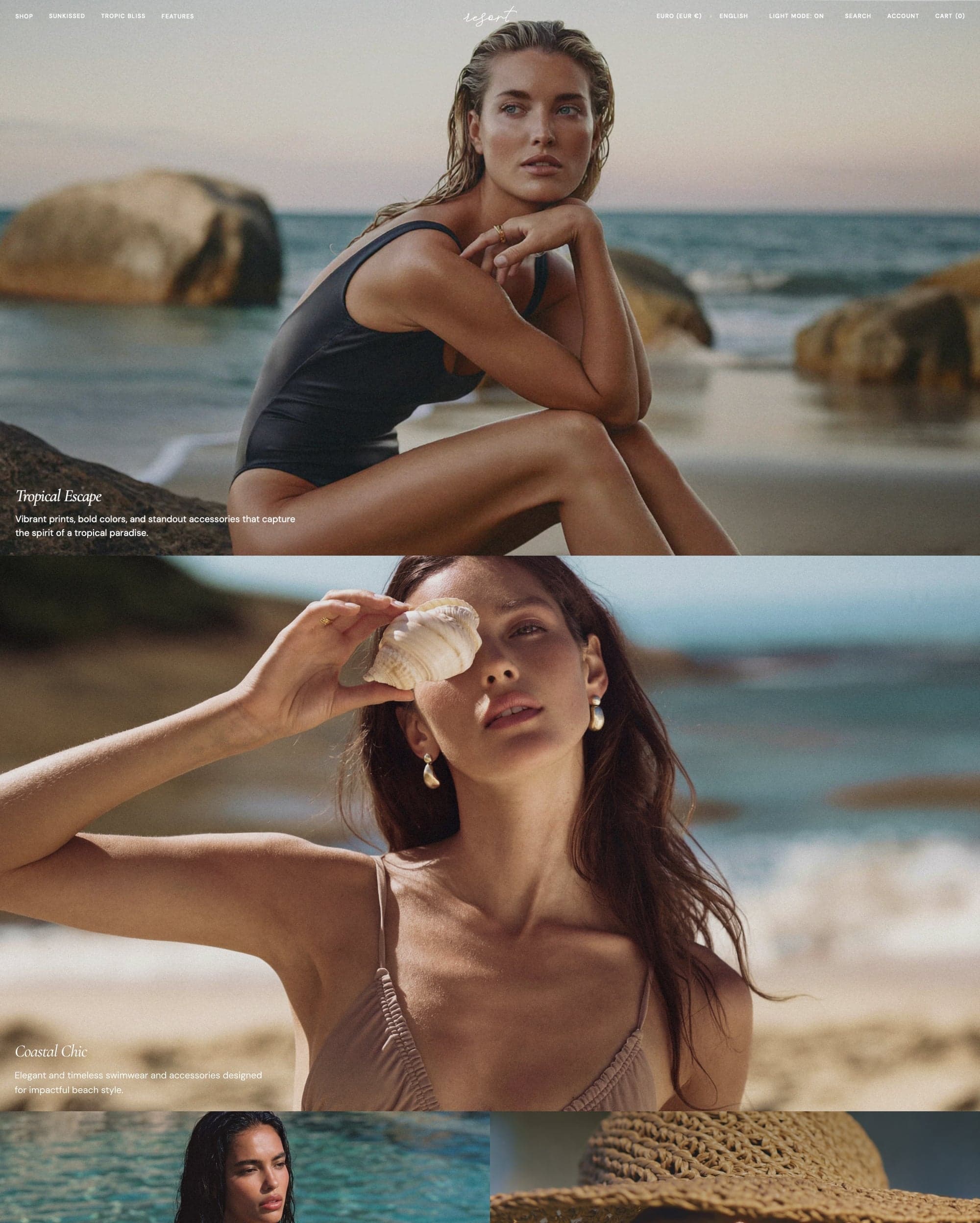 Resort preset for Madrid