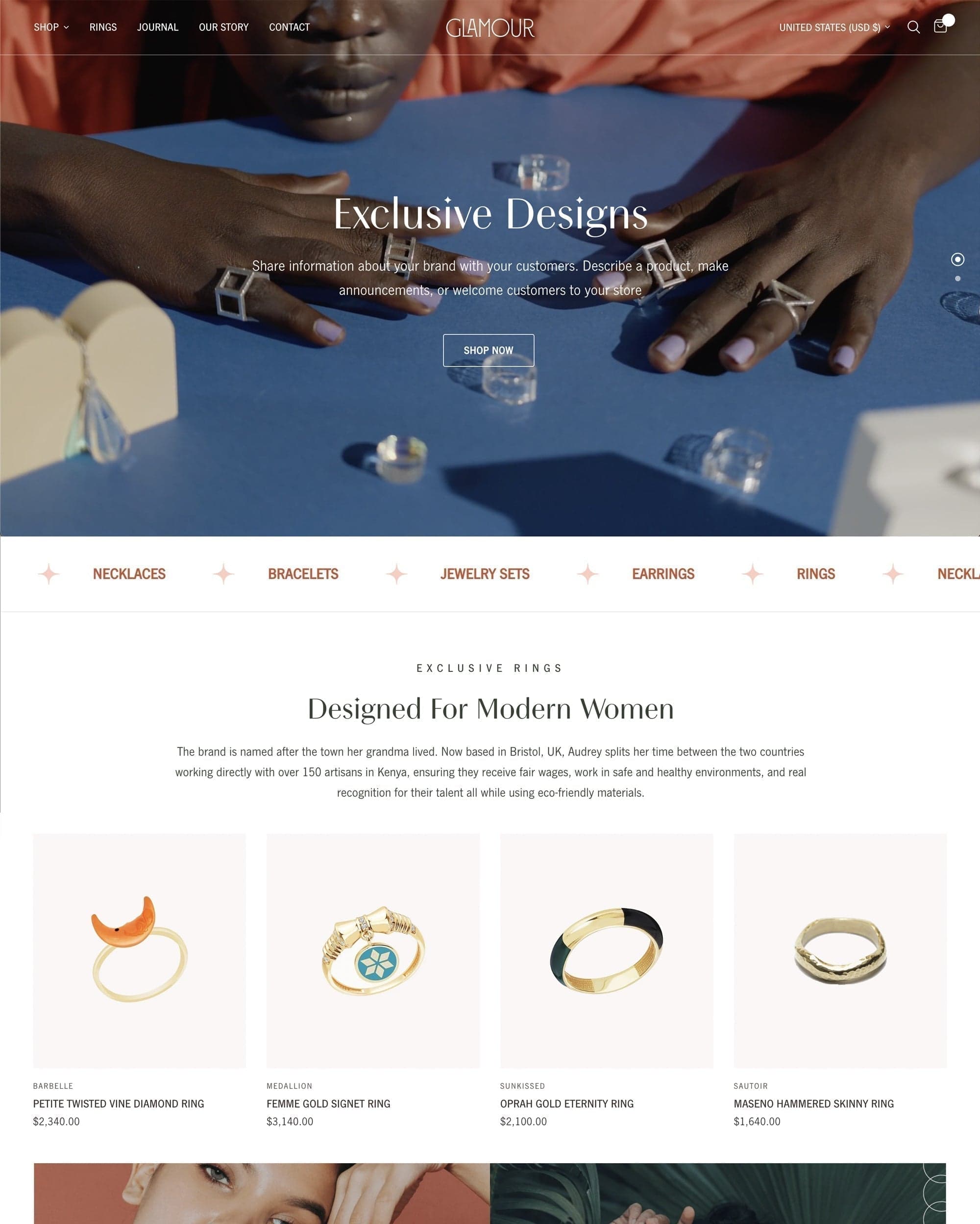 Reformation Glamour preset