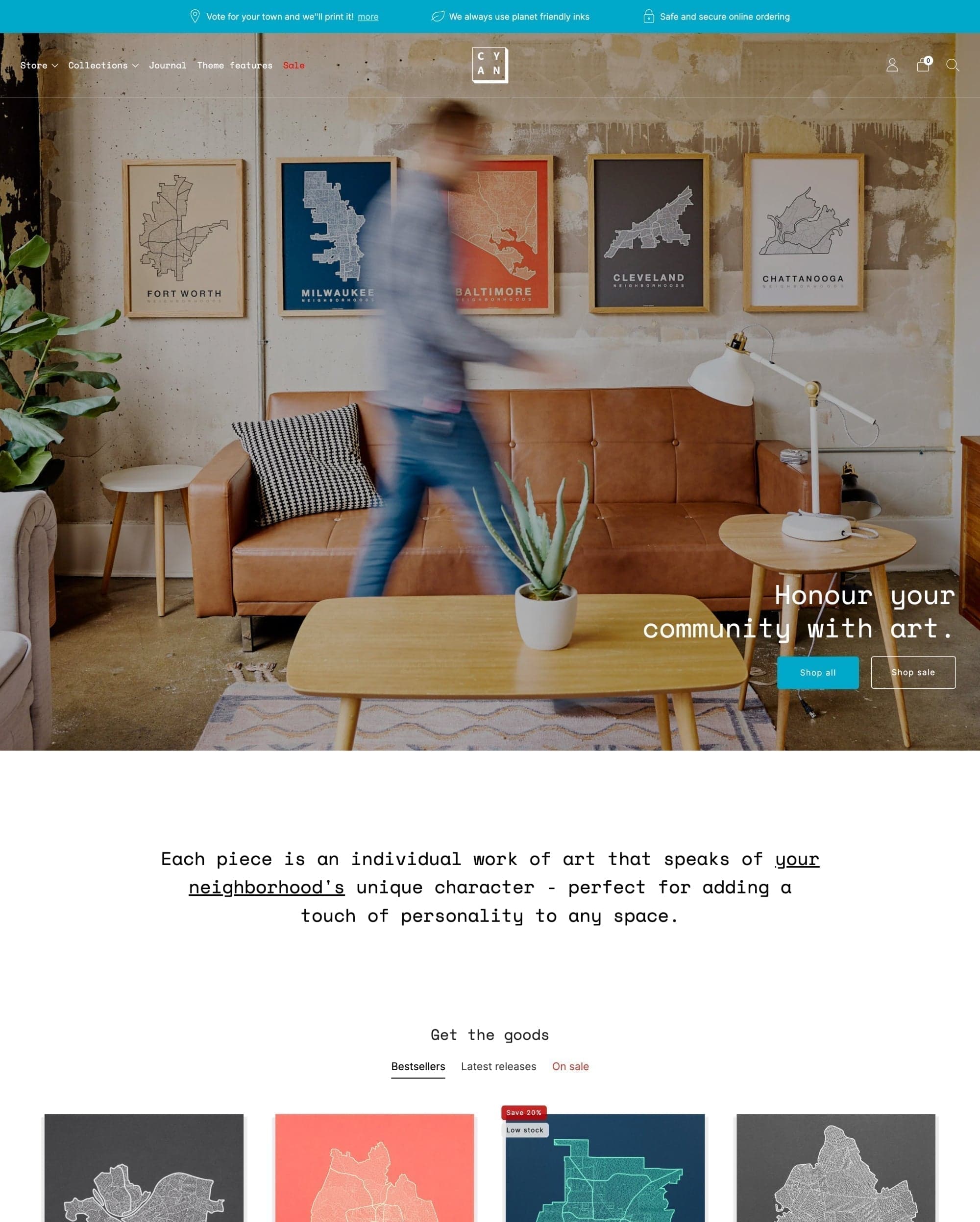 Creative Cyan preset