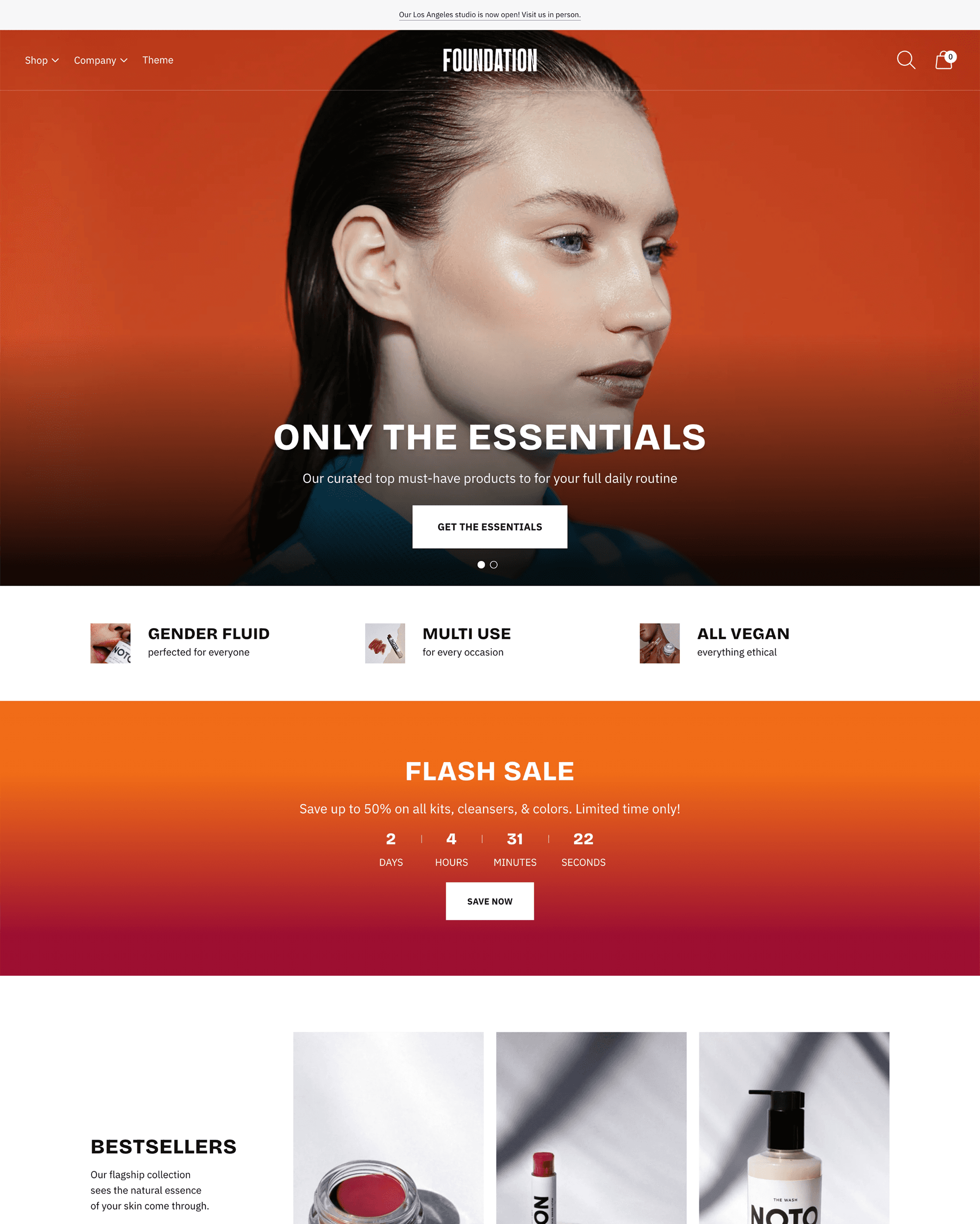 Foundation preset for Spark