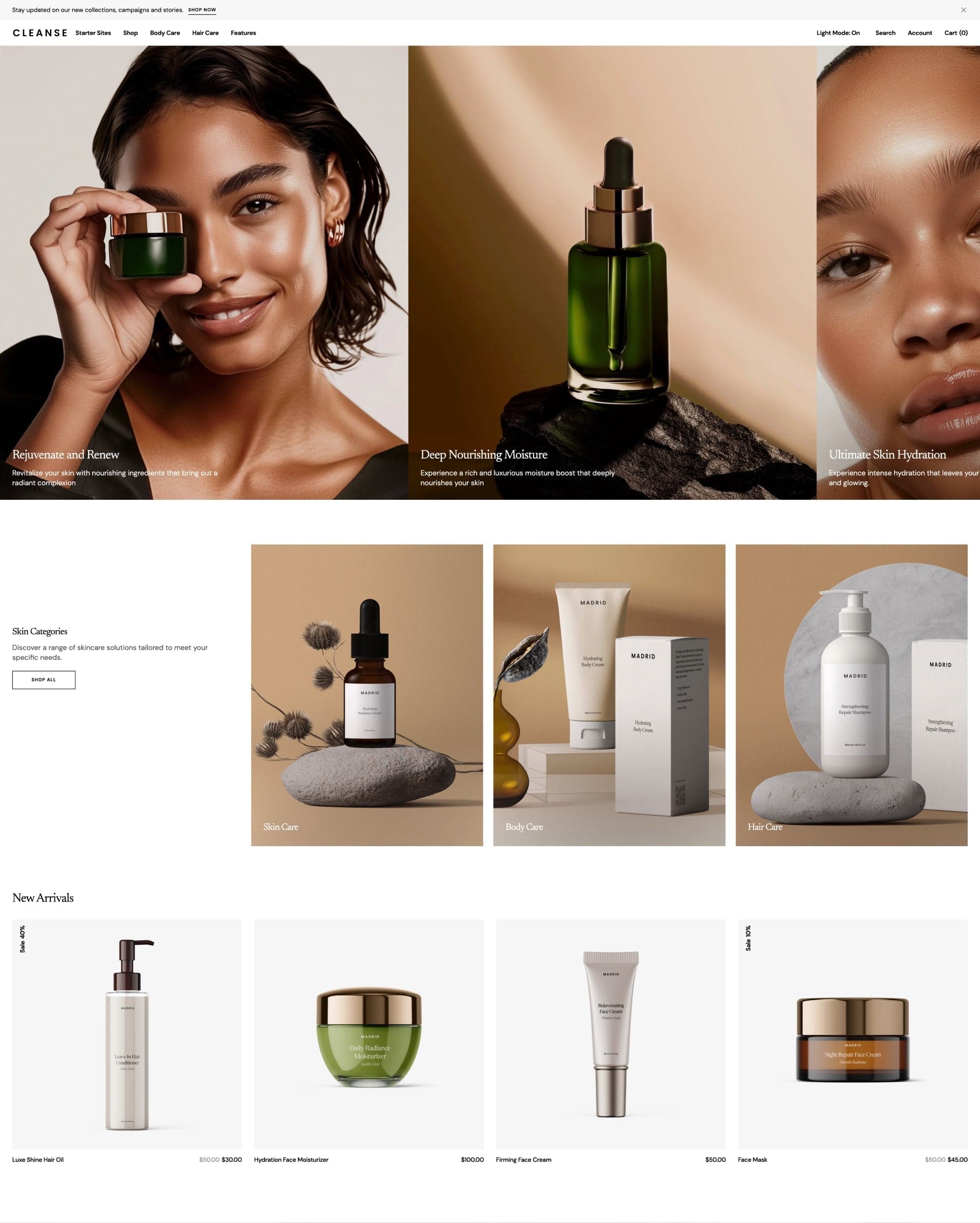 Madrid Cleanse preset