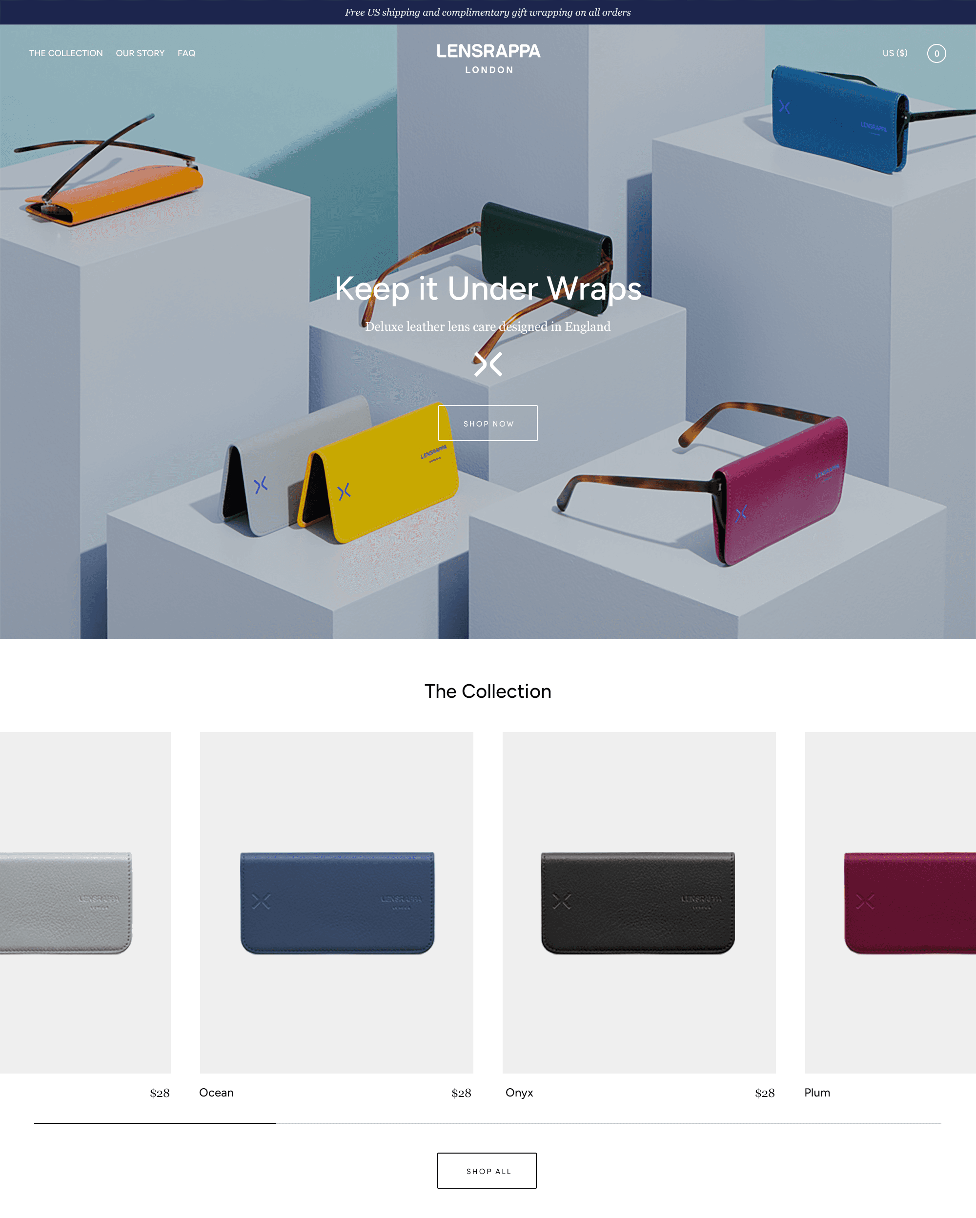 Mayfair preset for Luxe Shopify theme