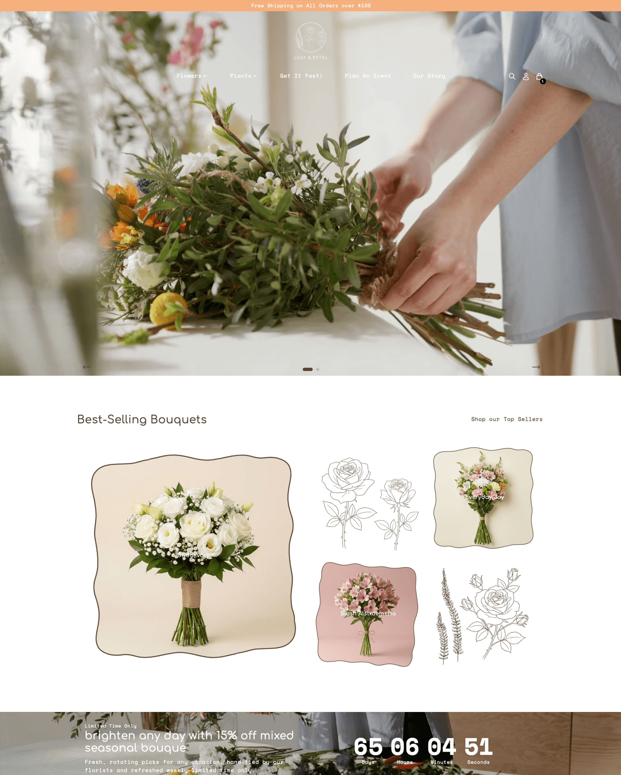 Bouquet preset for Vincent