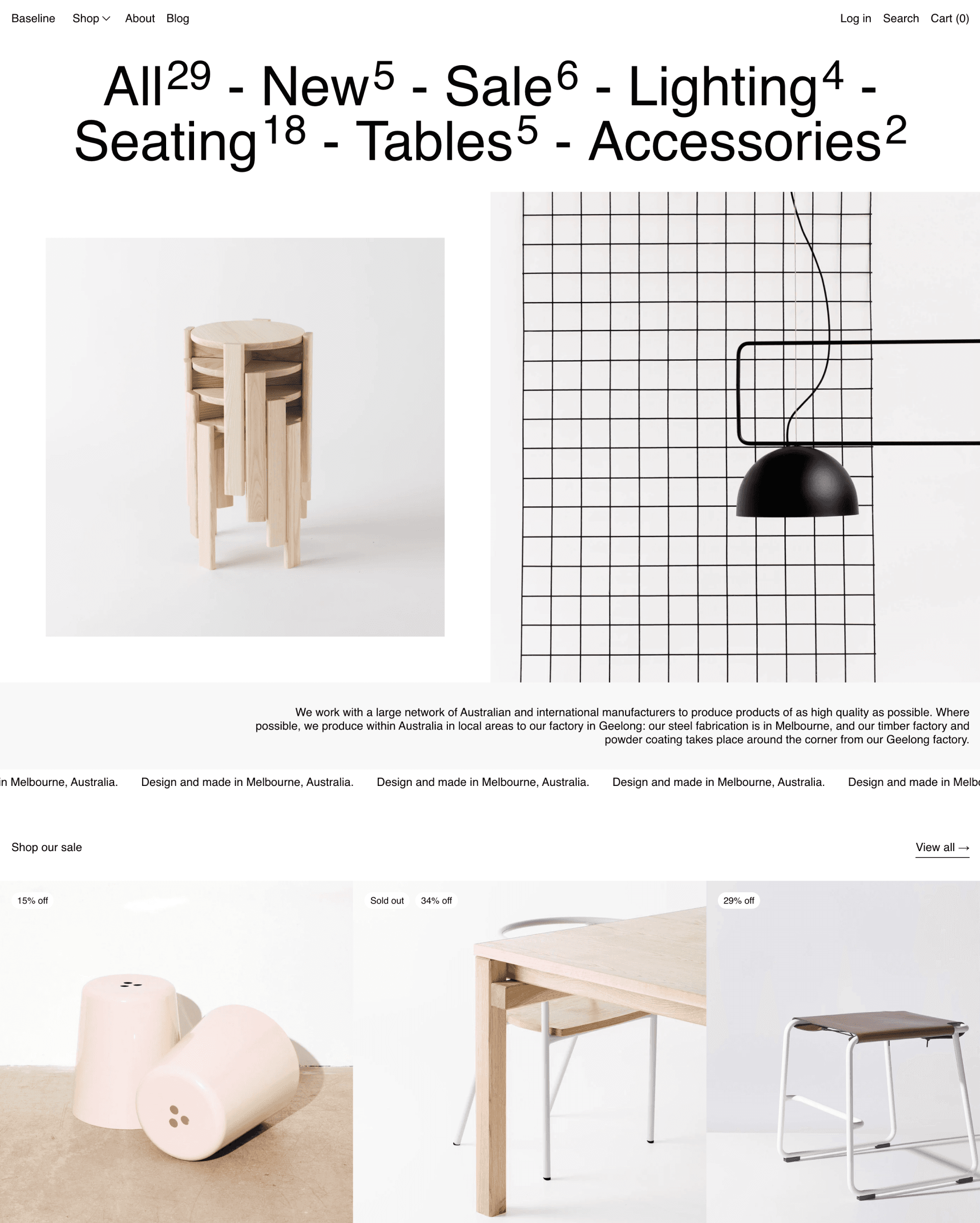 Baseline Austere preset