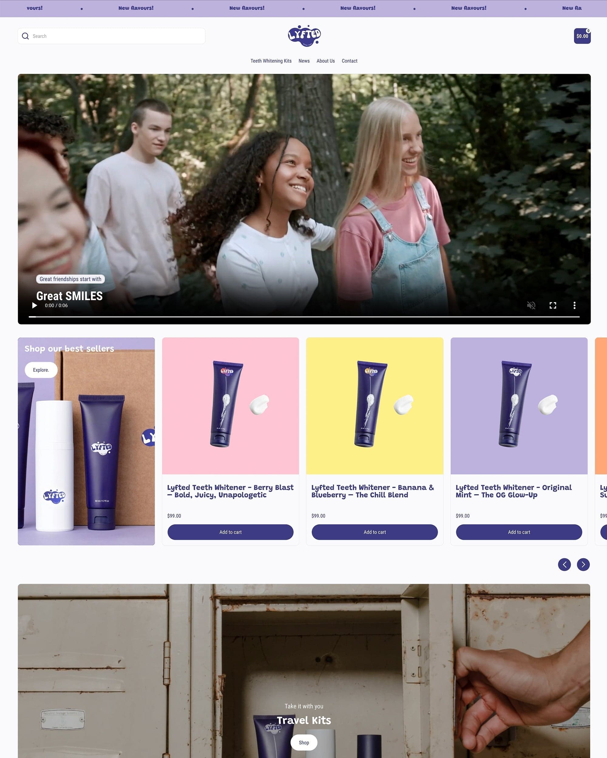 Lyfted preset for Brava Shopify theme