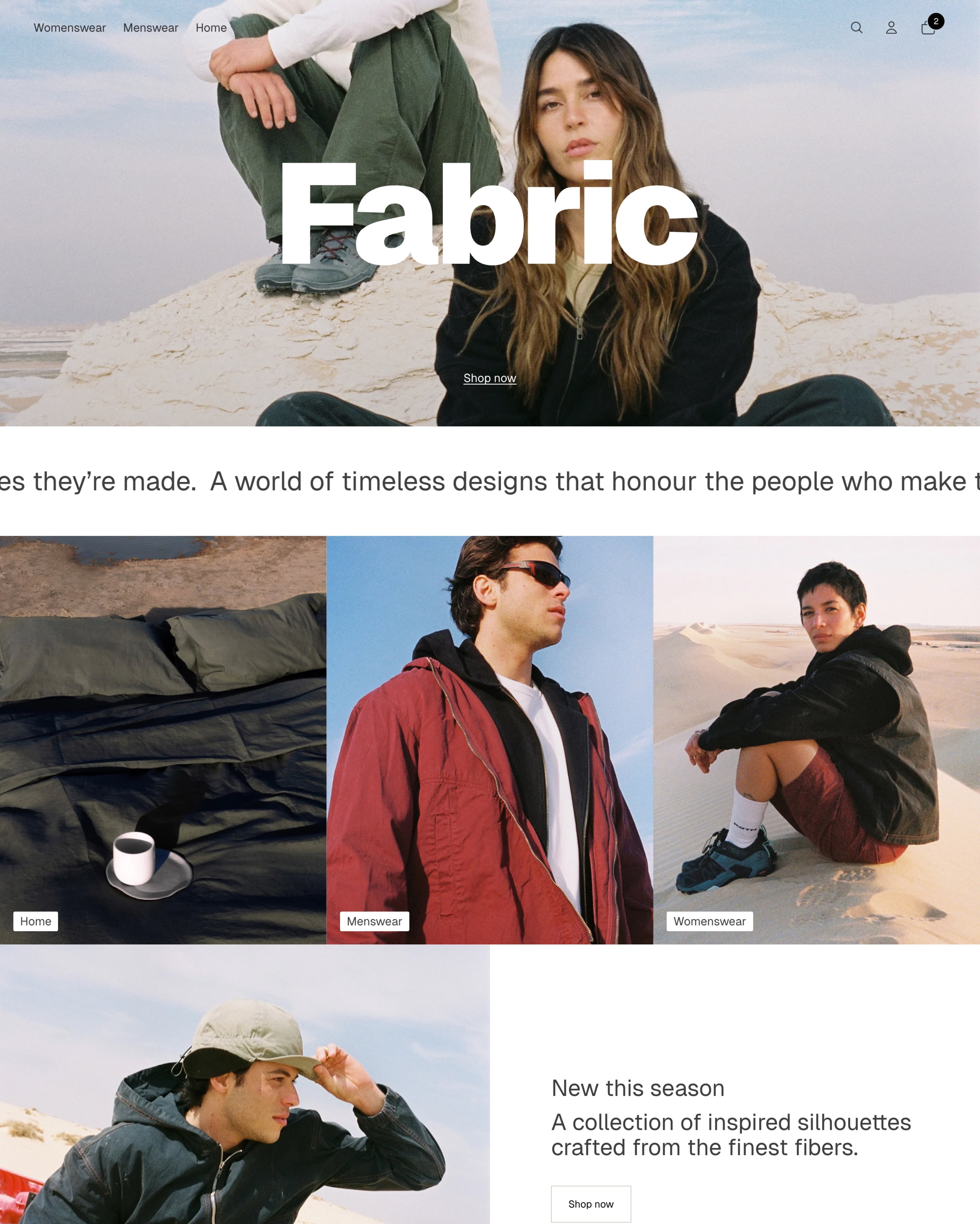 Fabric preview