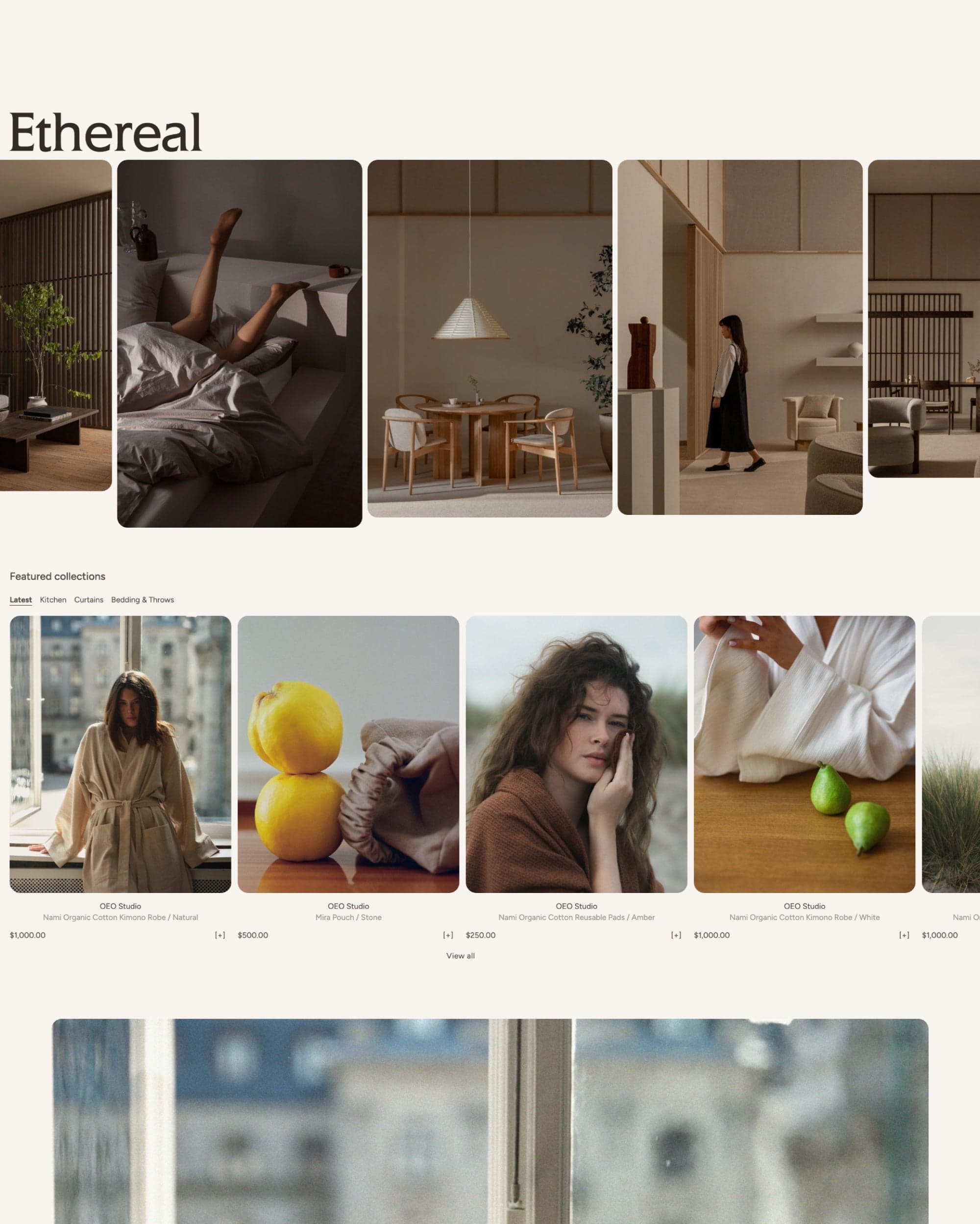 Ethereal preset for Etheryx