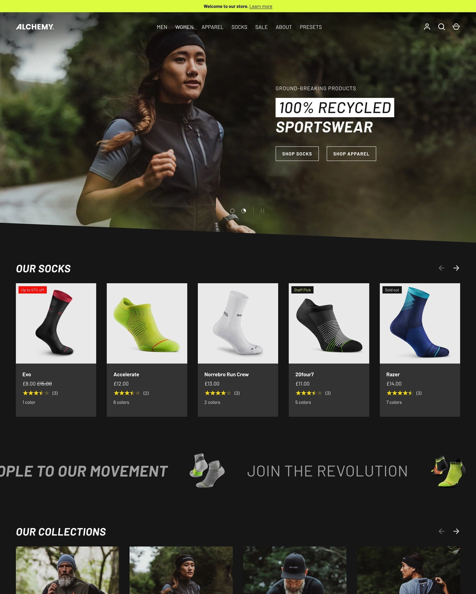 Alchemy Shopify theme preview