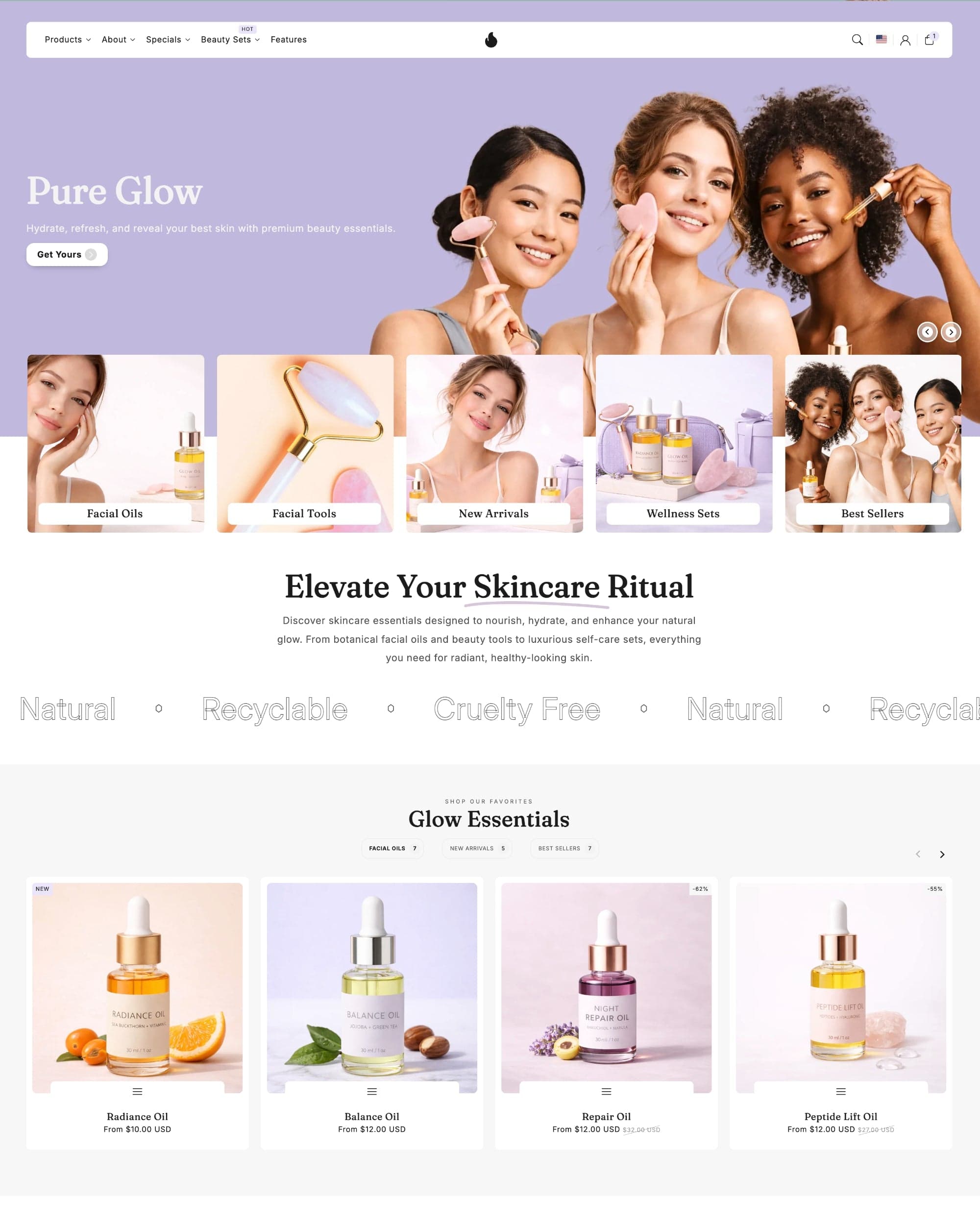 Flux Olivelle preset