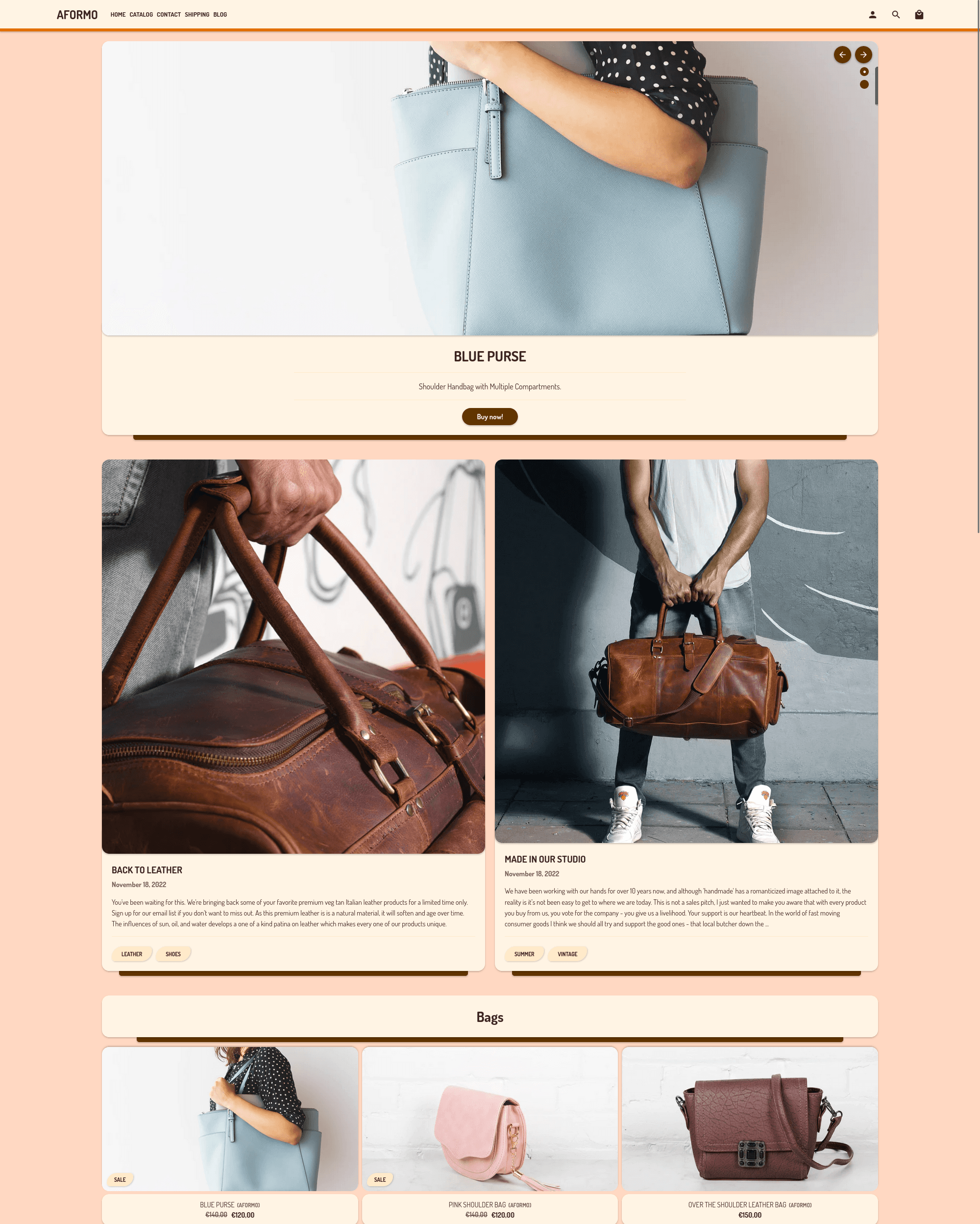 Modules Autumn preset