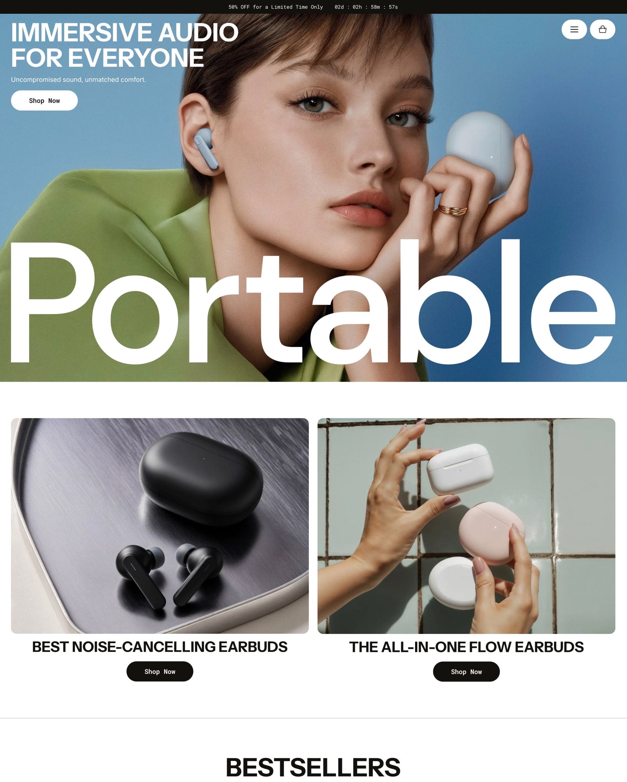 Portable preset