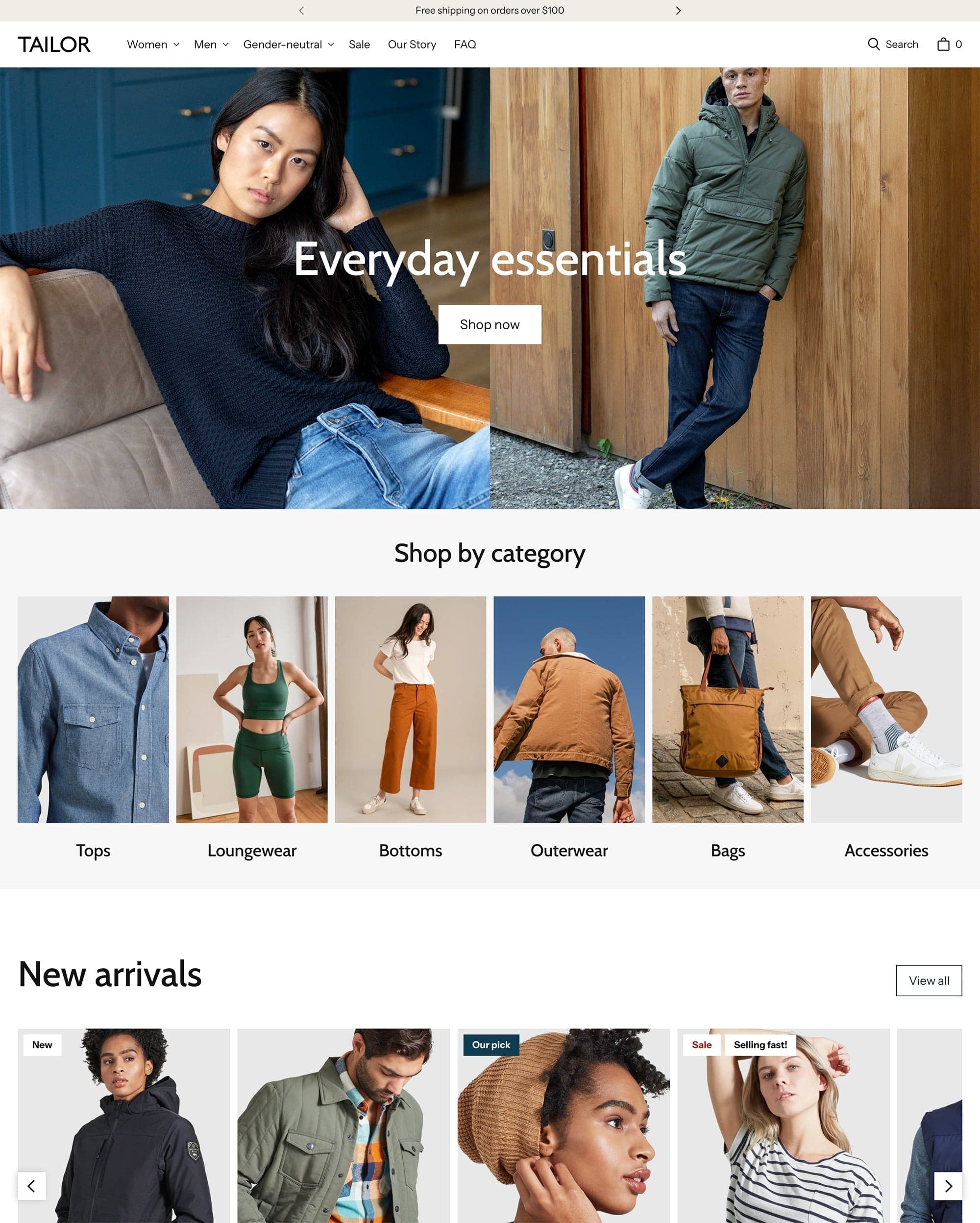 Tailor preset for Tailor
