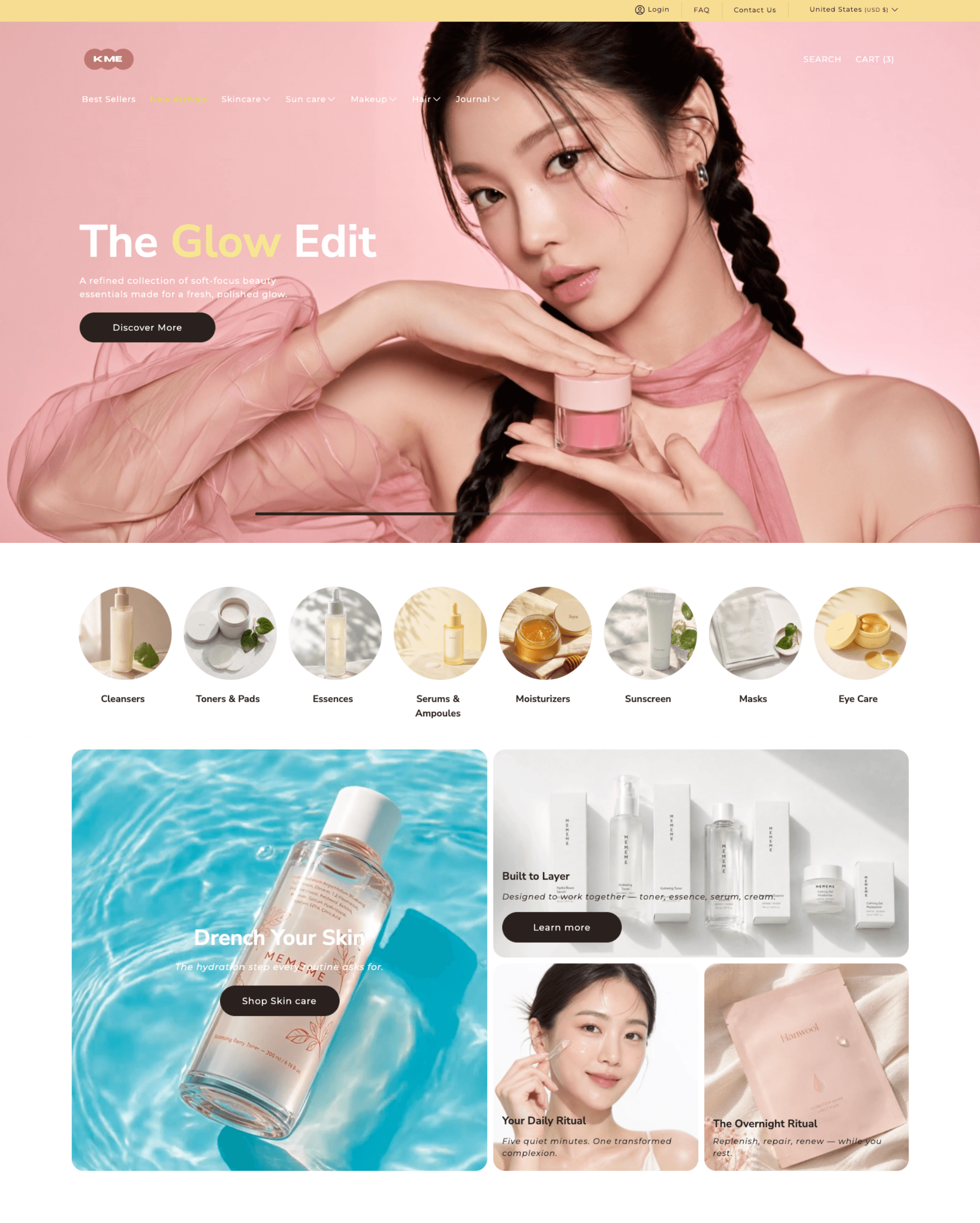 Seoul preset for Agnes Shopify theme
