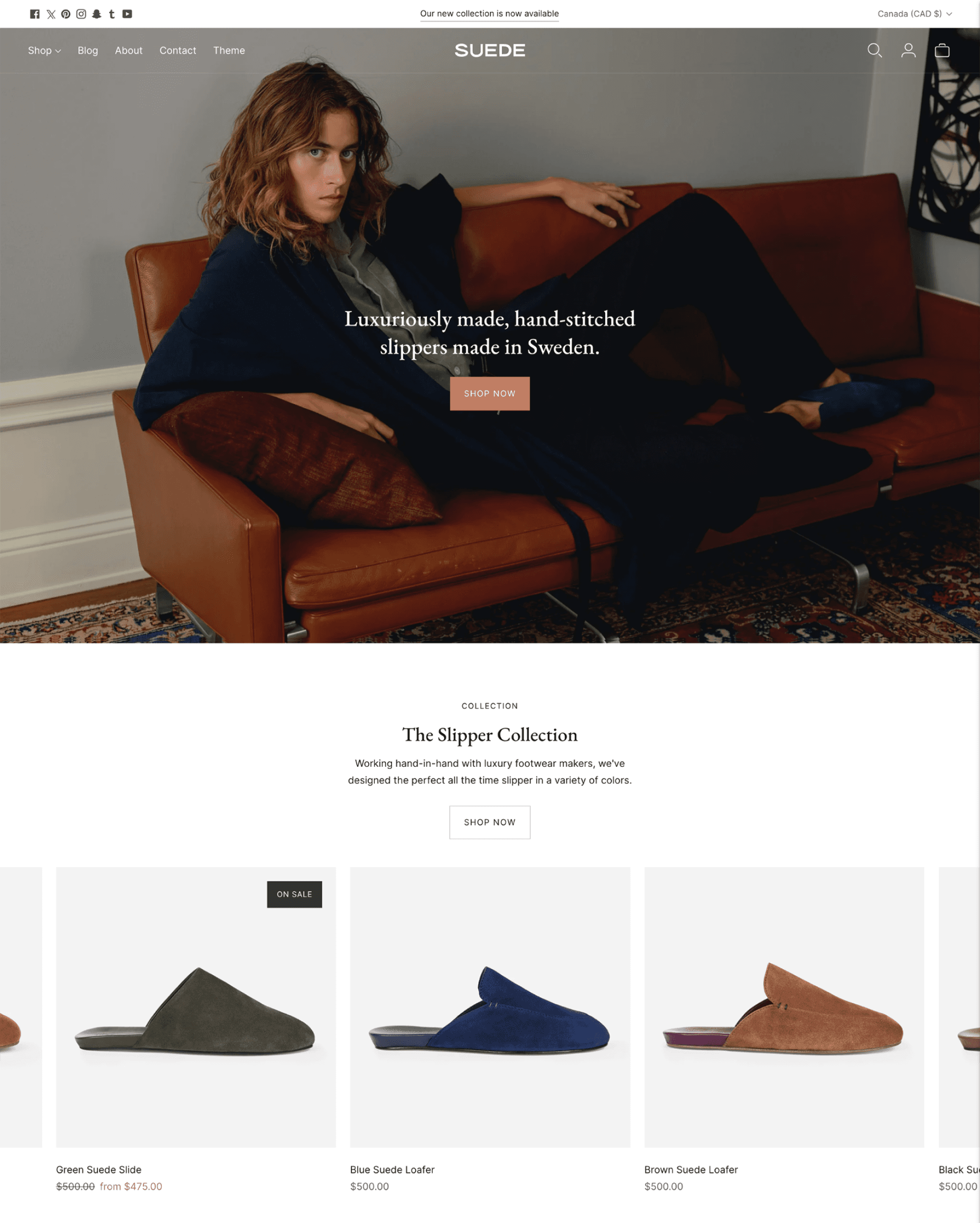 Suede preset for Lorenza