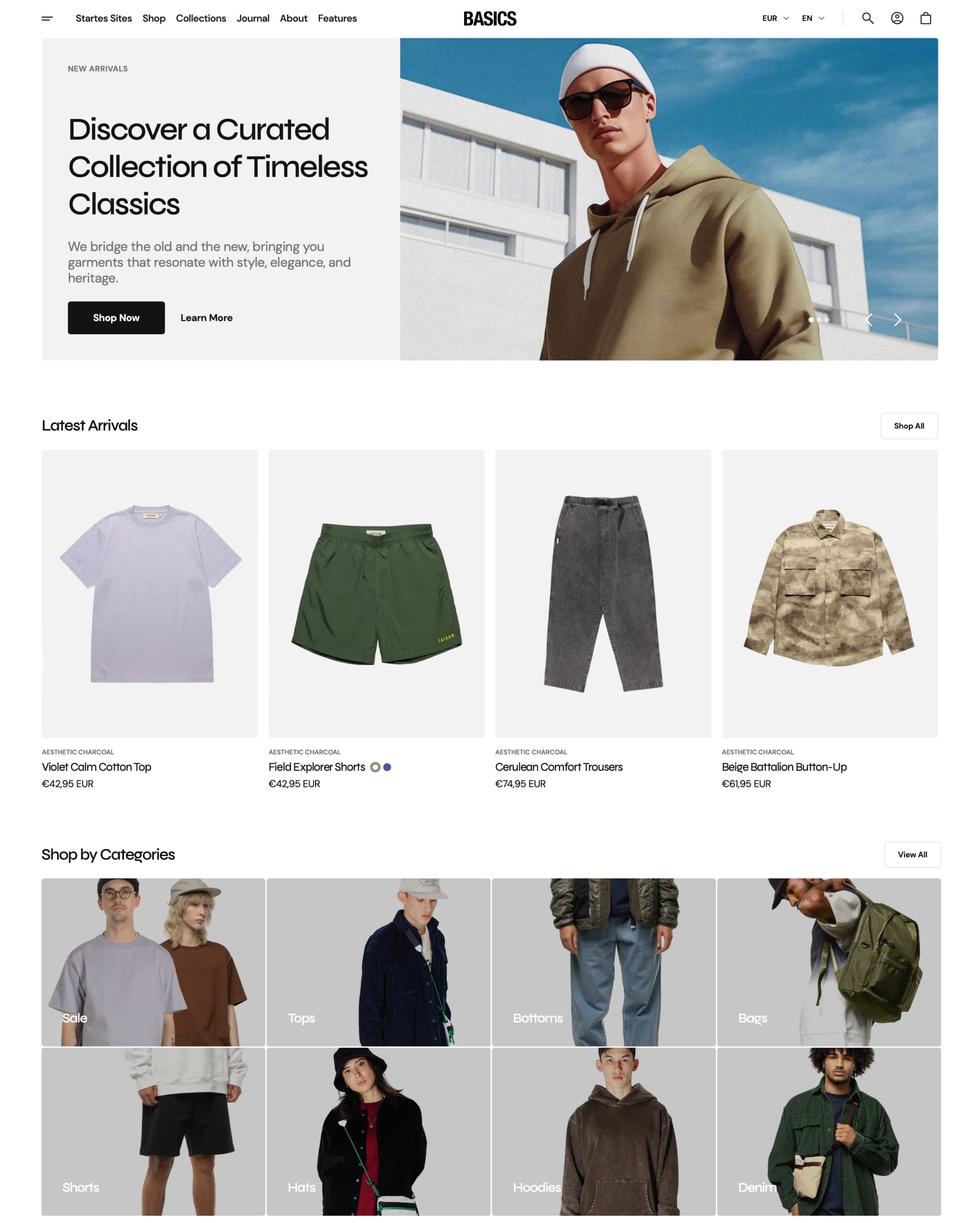 Aesthetic Basics preset