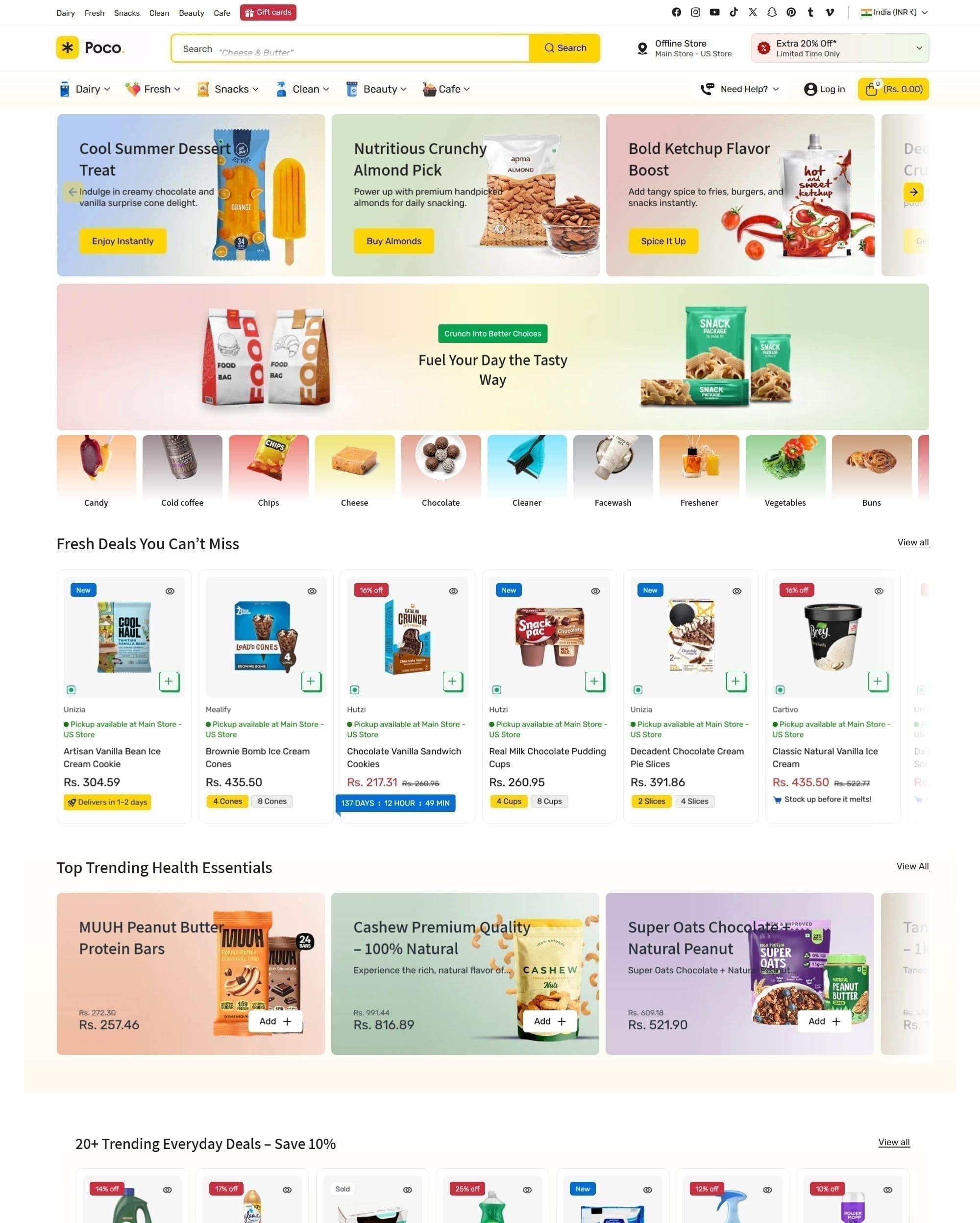 Poco Shopify theme preview