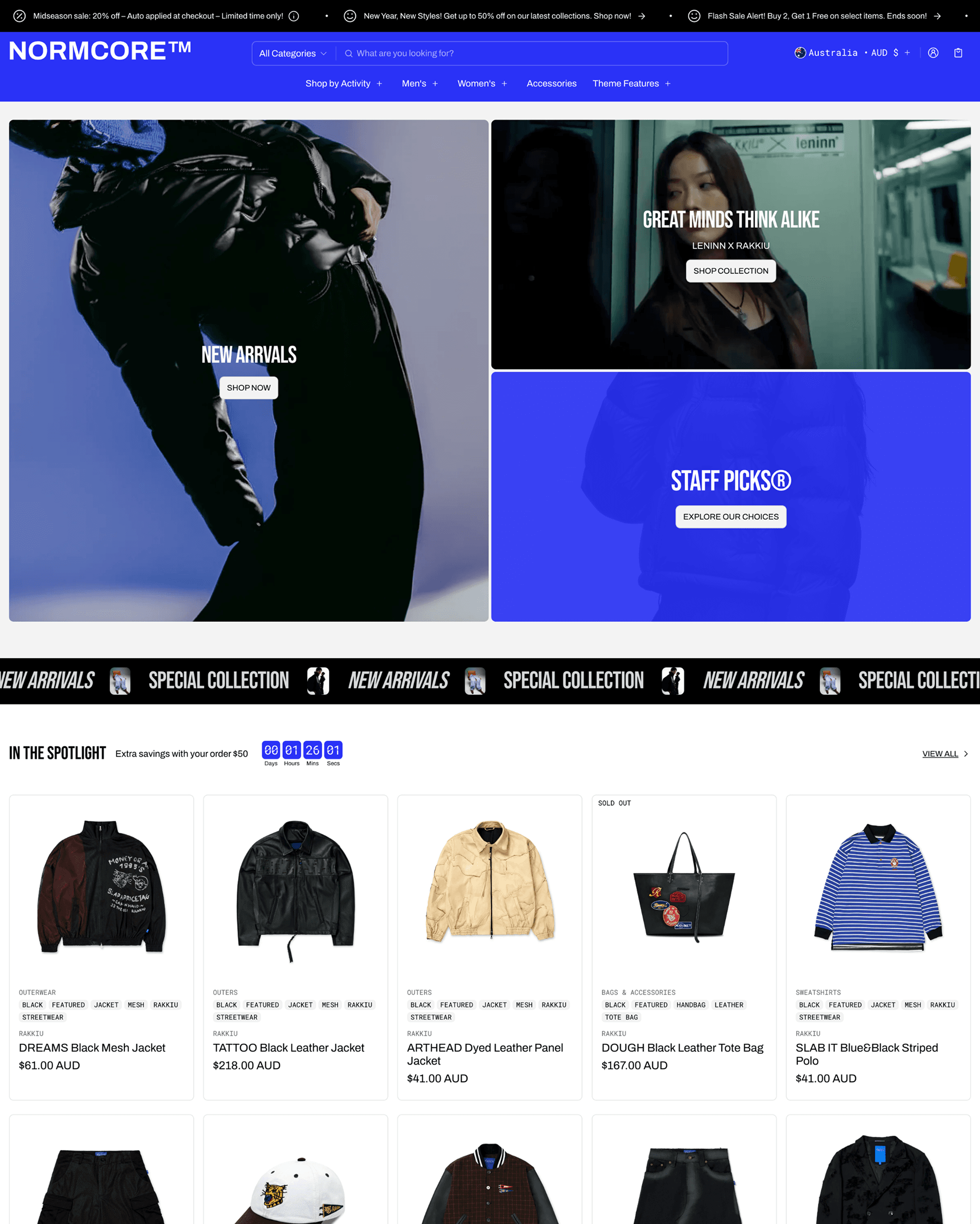 Subtle preset for Normcore