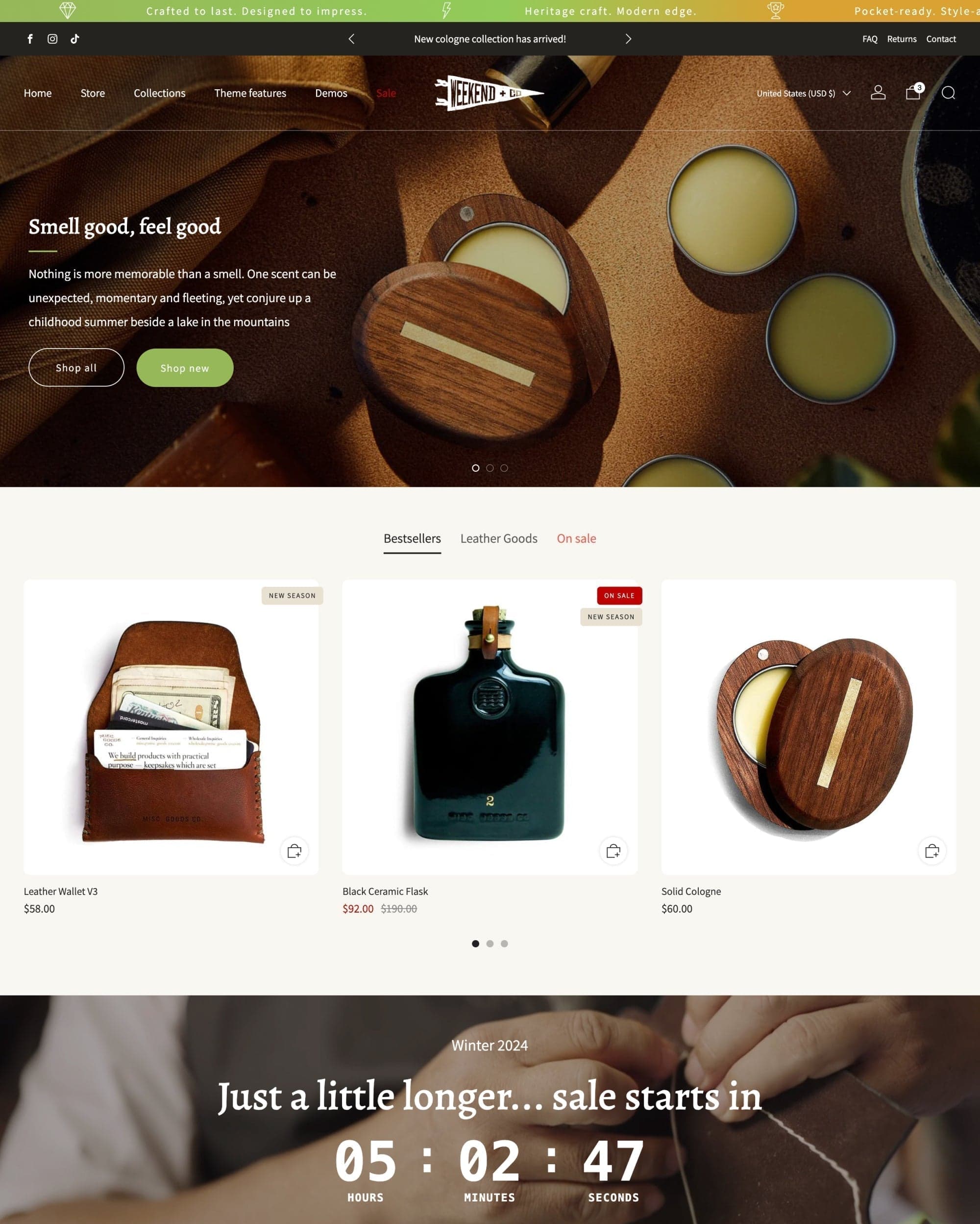 Venue Weekend preset