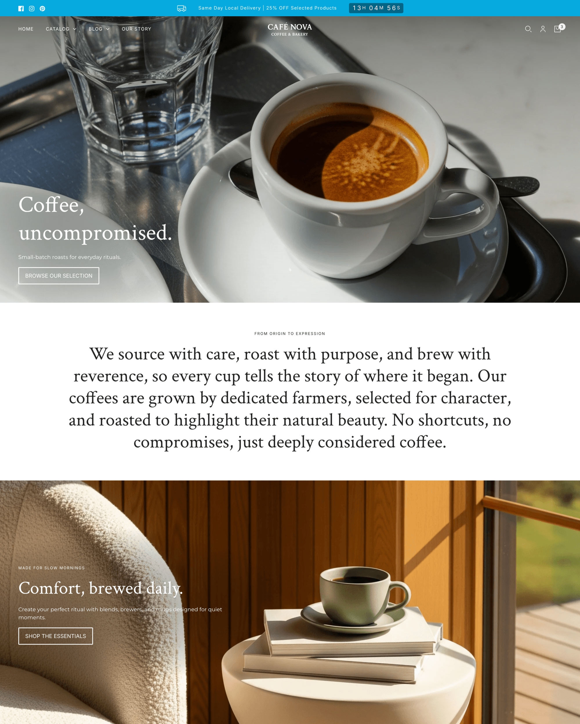 Cafe preset for Emerge
