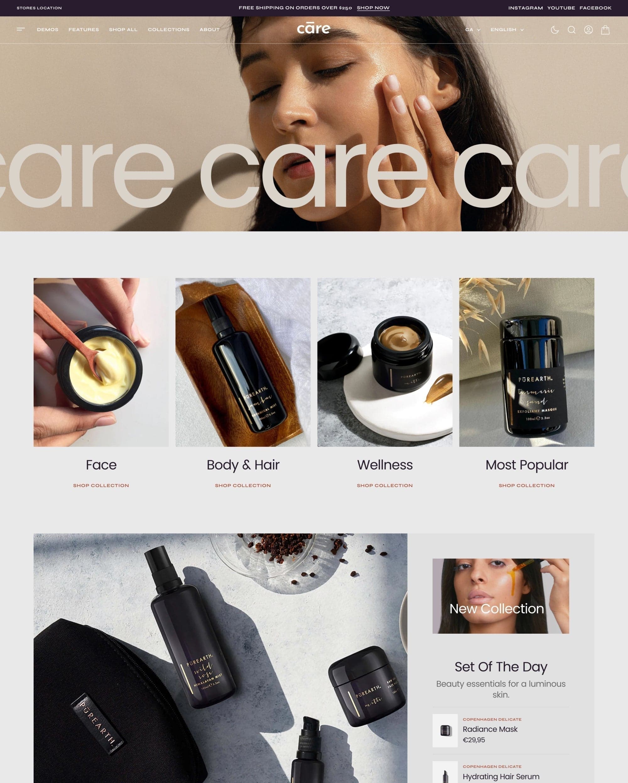 Care preset for Copenhagen