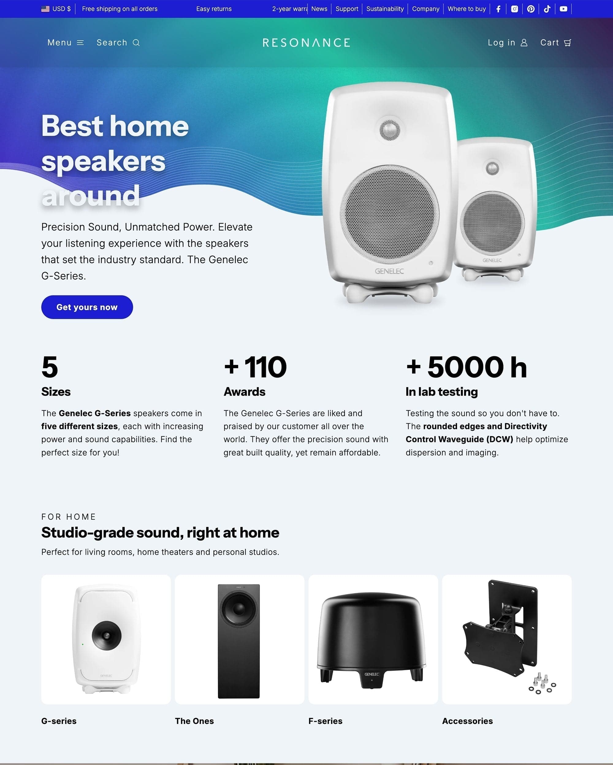 Resonance preset for Sampo