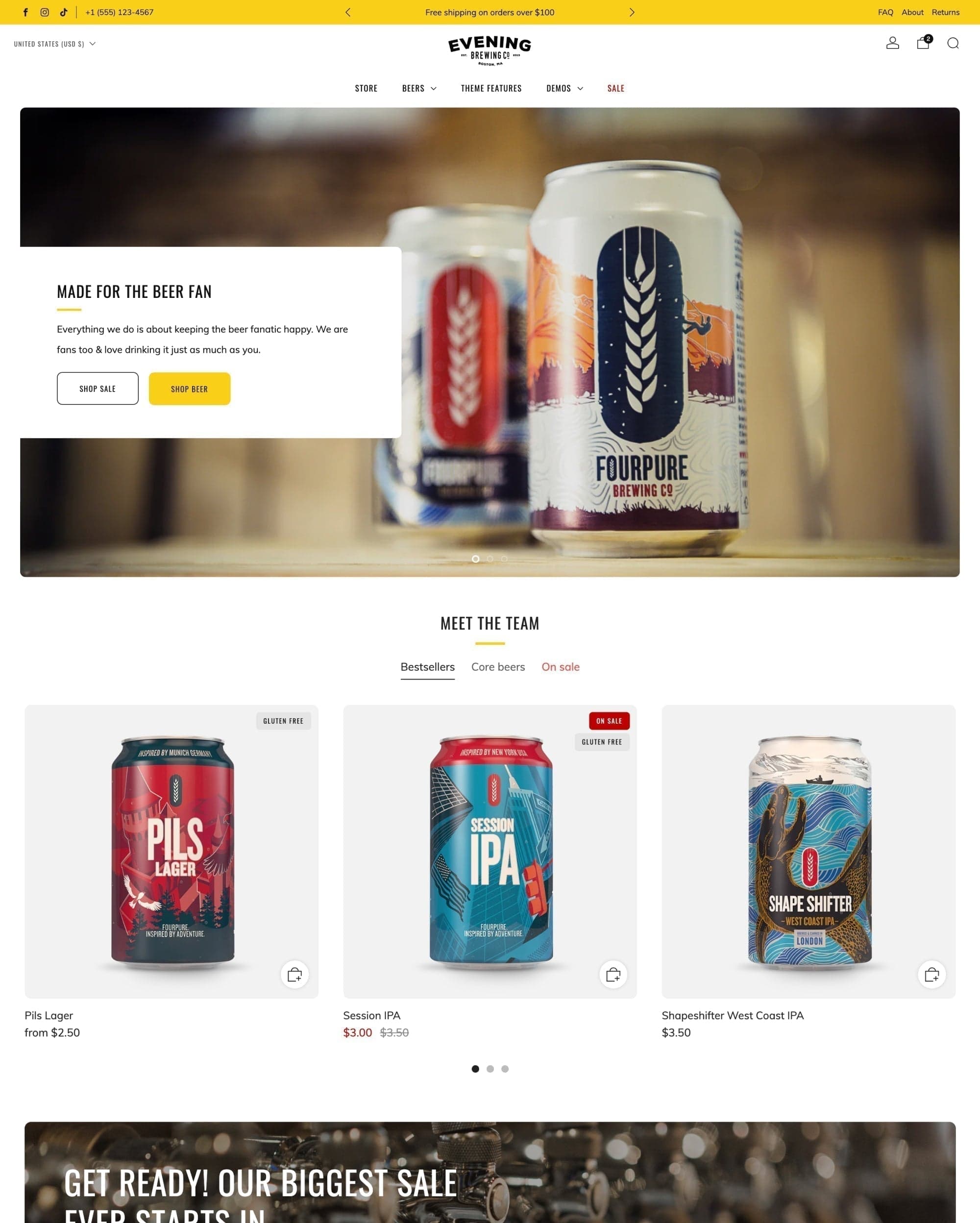 Venue Evening preset