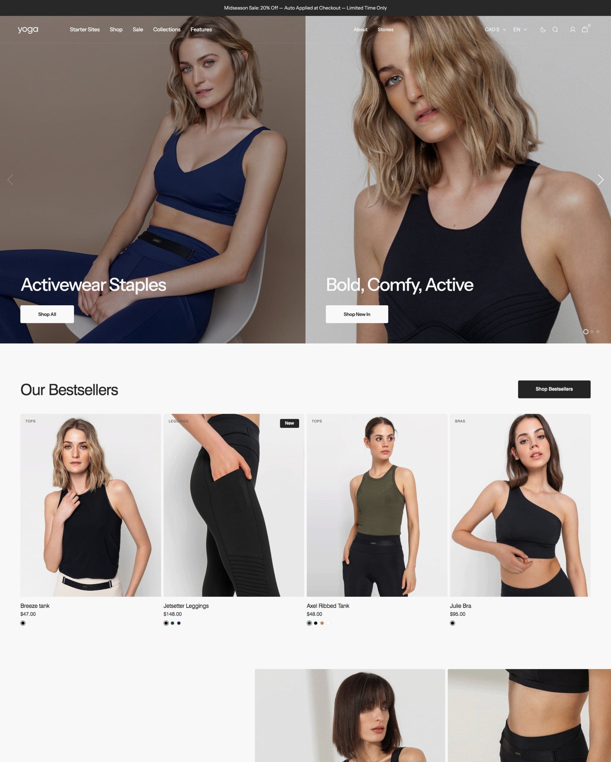 Minimalista Yoga preset