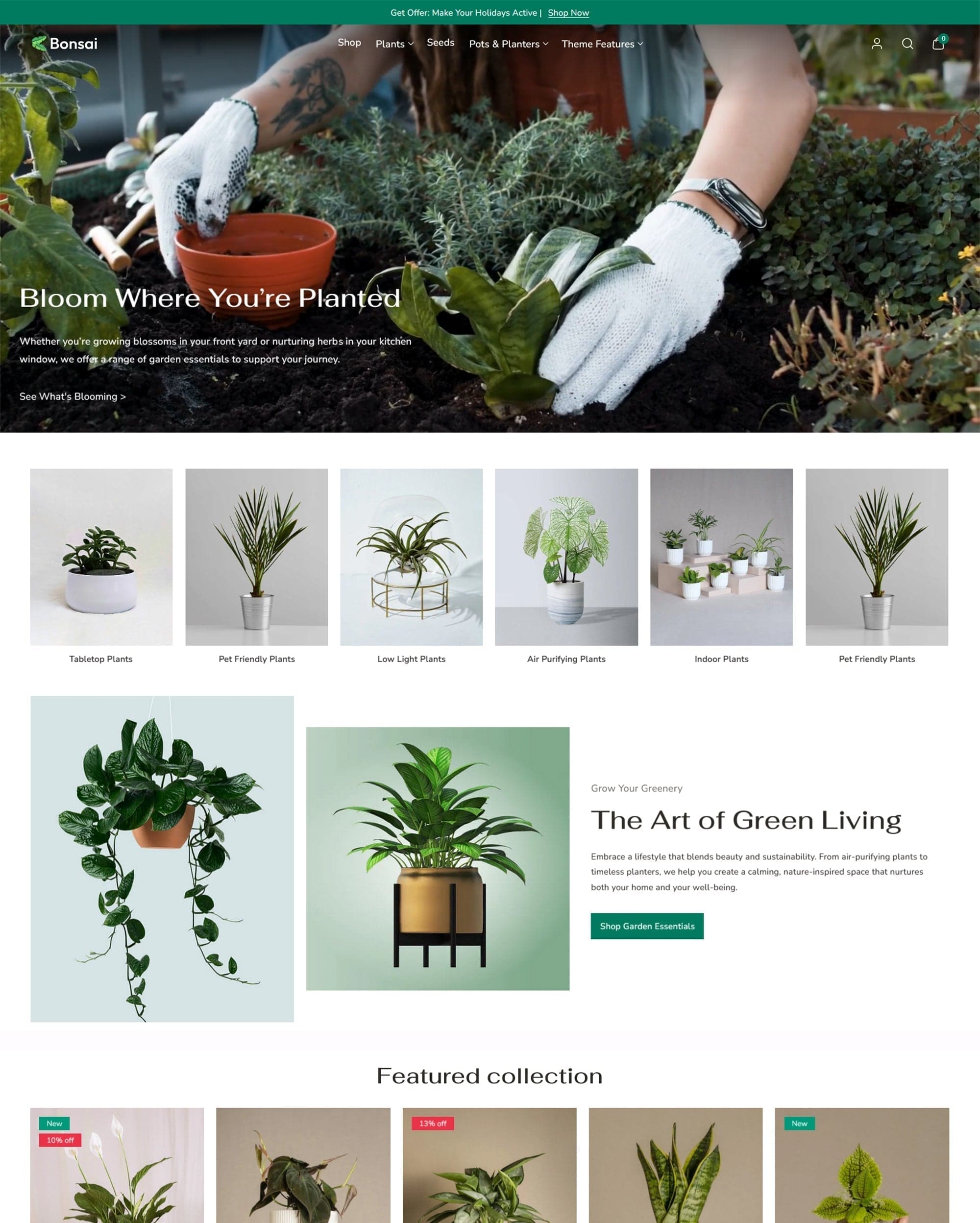 Bonsai preset for Lyra