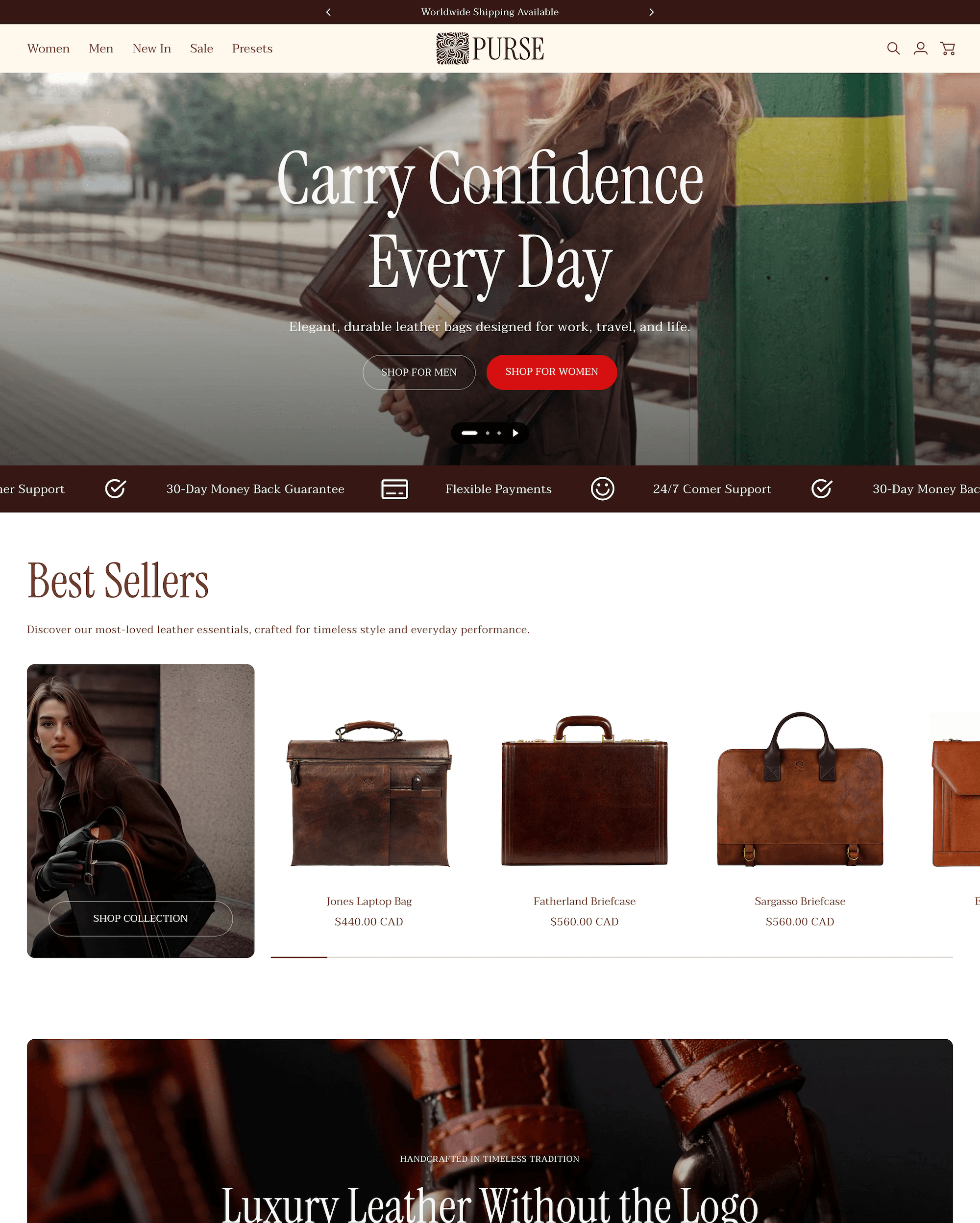 Purse preset for Eclipse
