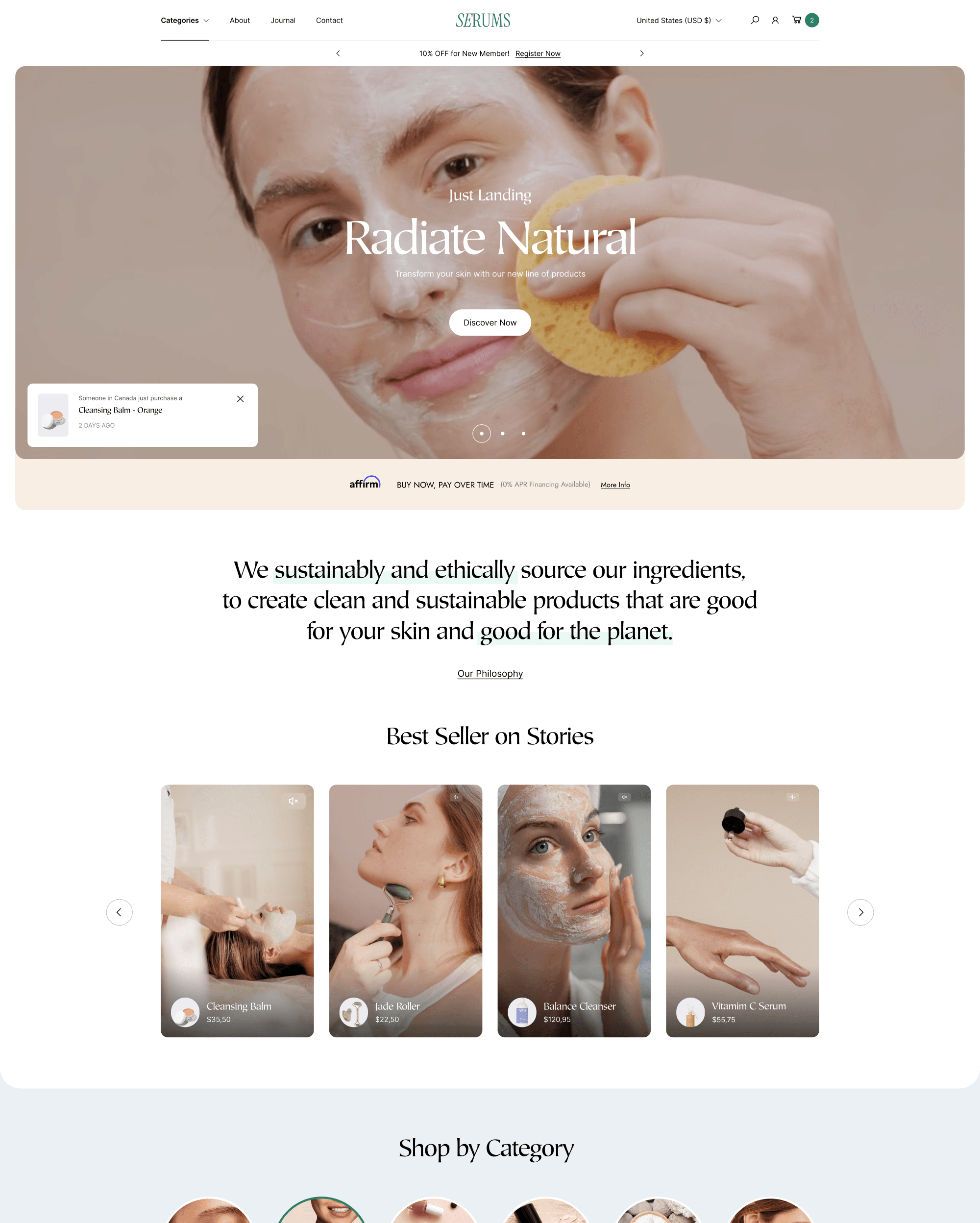 Agile Serums preset