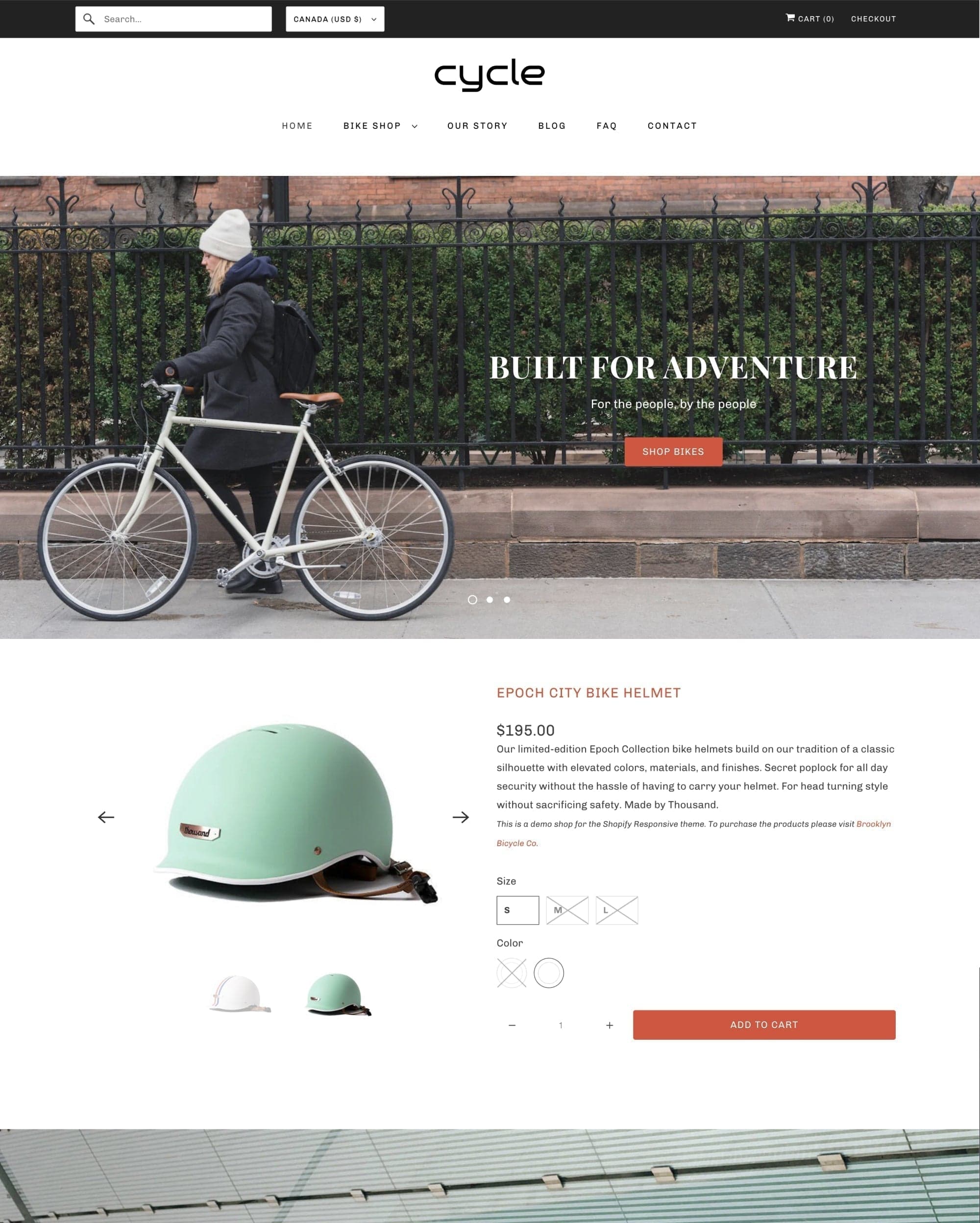 Cycle preset for Responsive