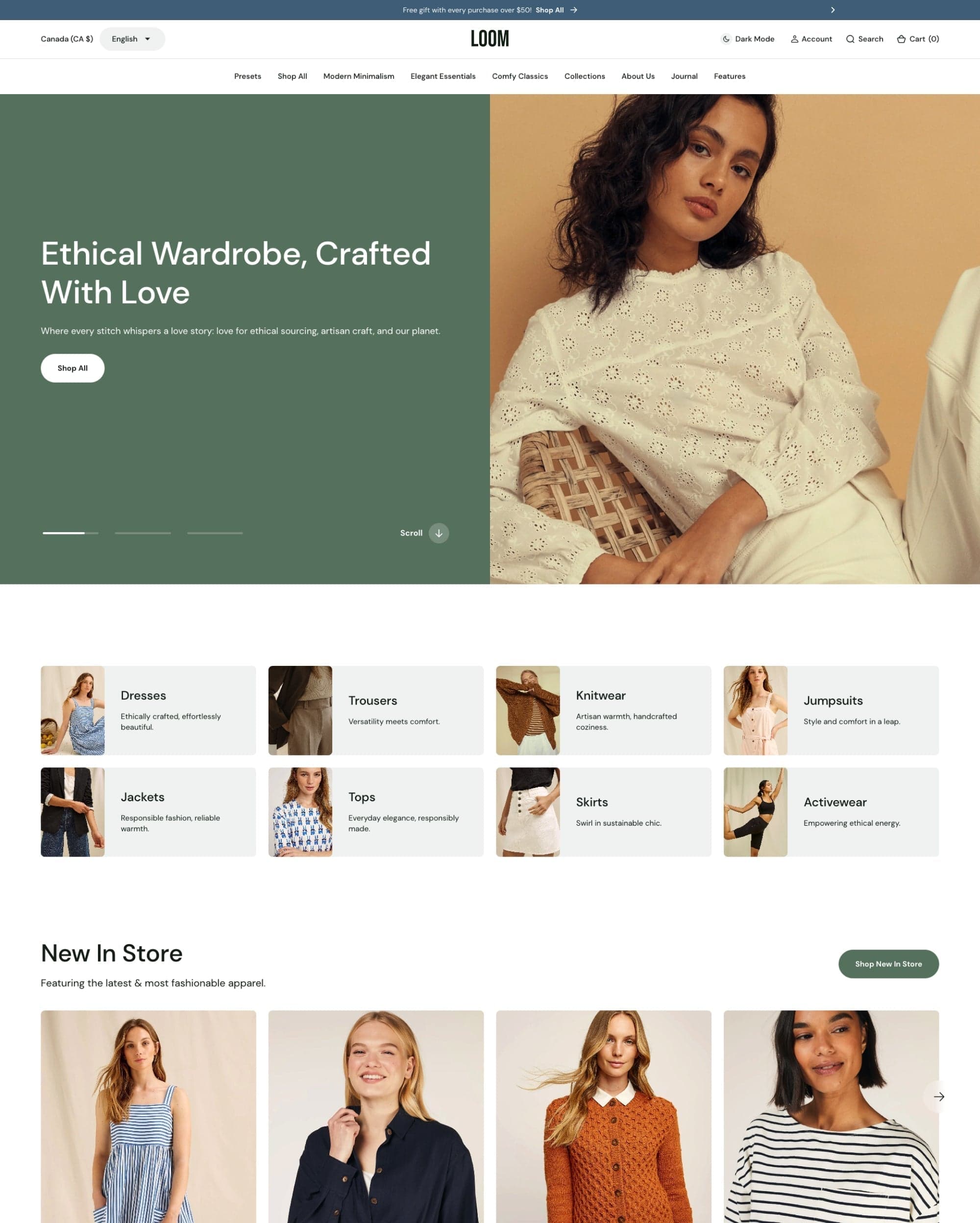 Barcelona Loom preset