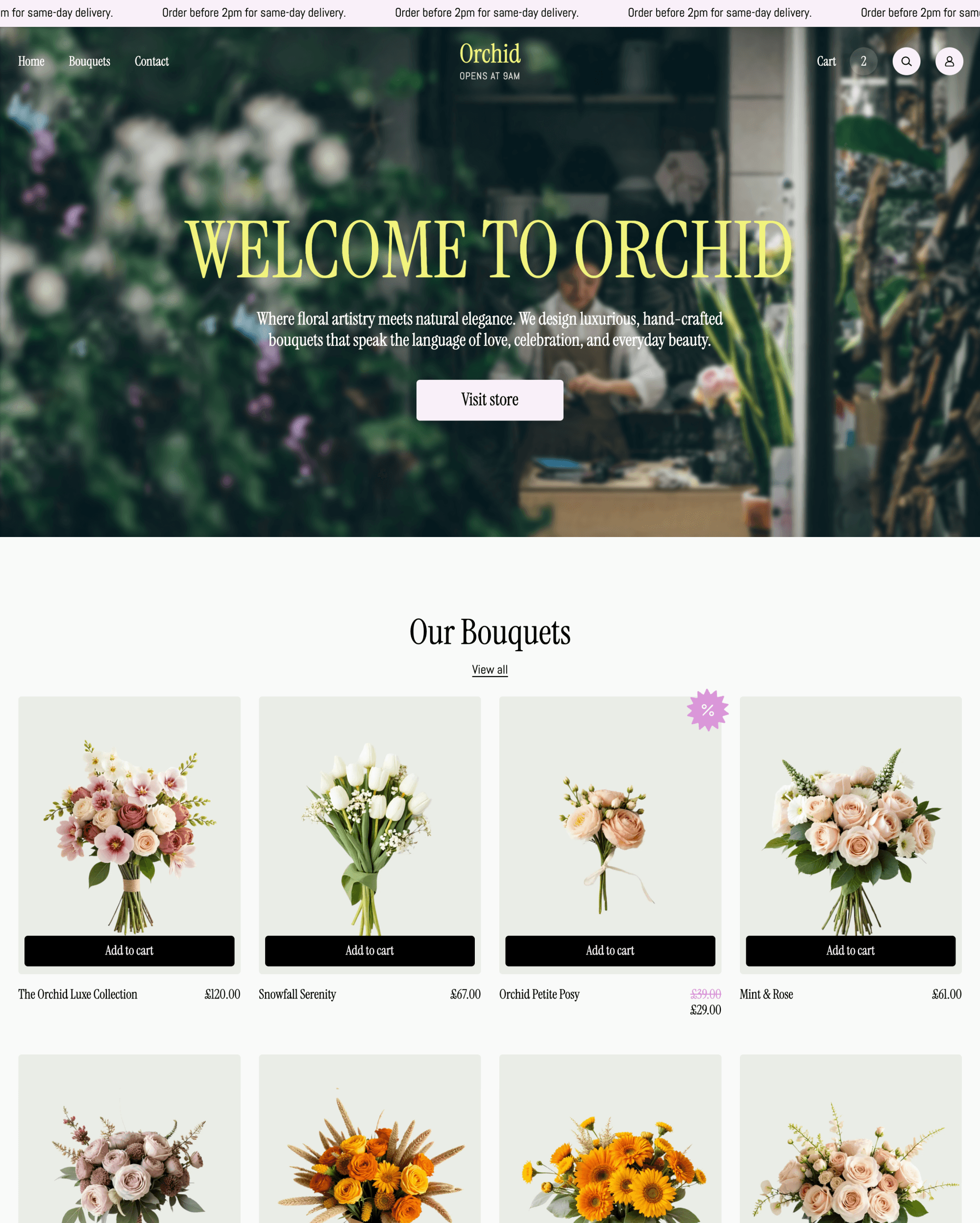 Takeout Orchid preset