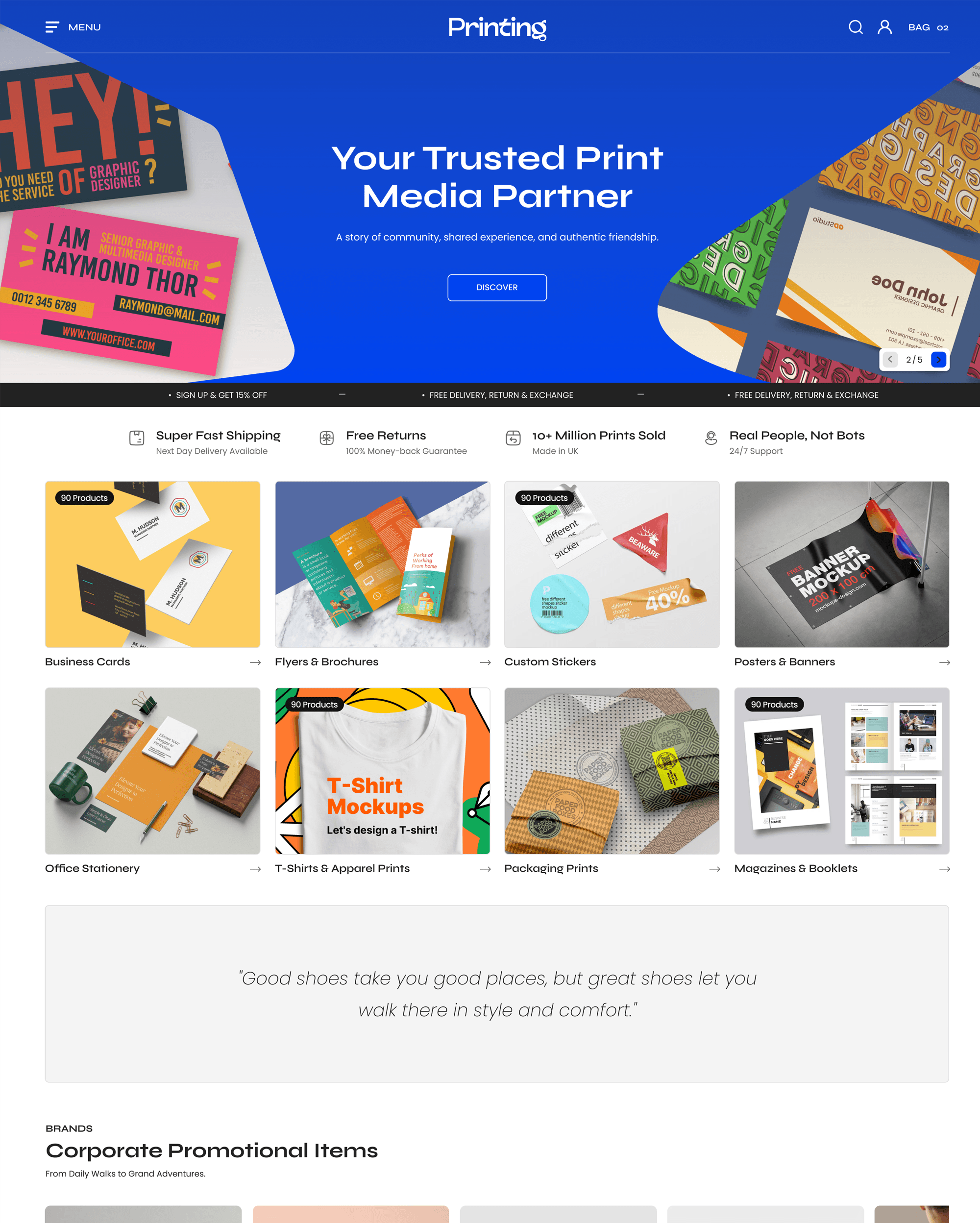 Zero Printing preset