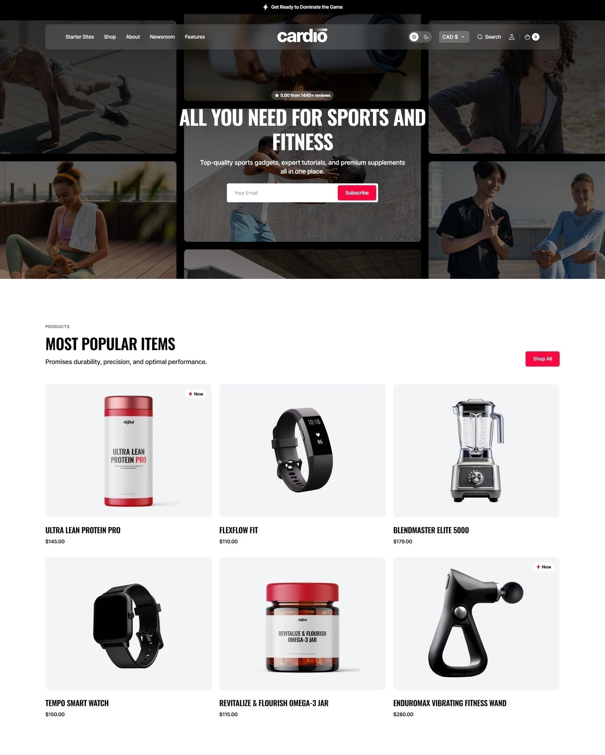 Cardio preset for Digital