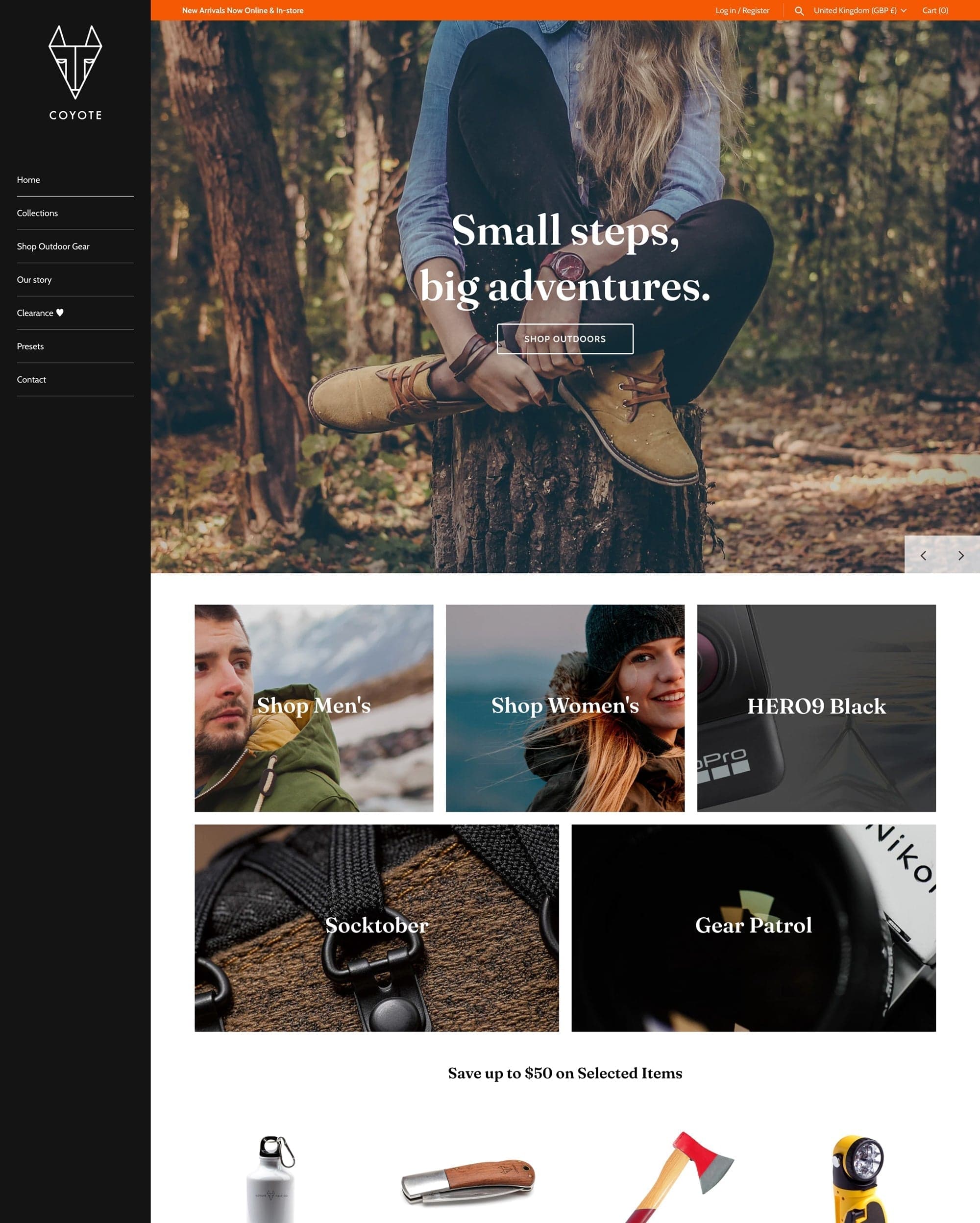 Masonry Coyote preset