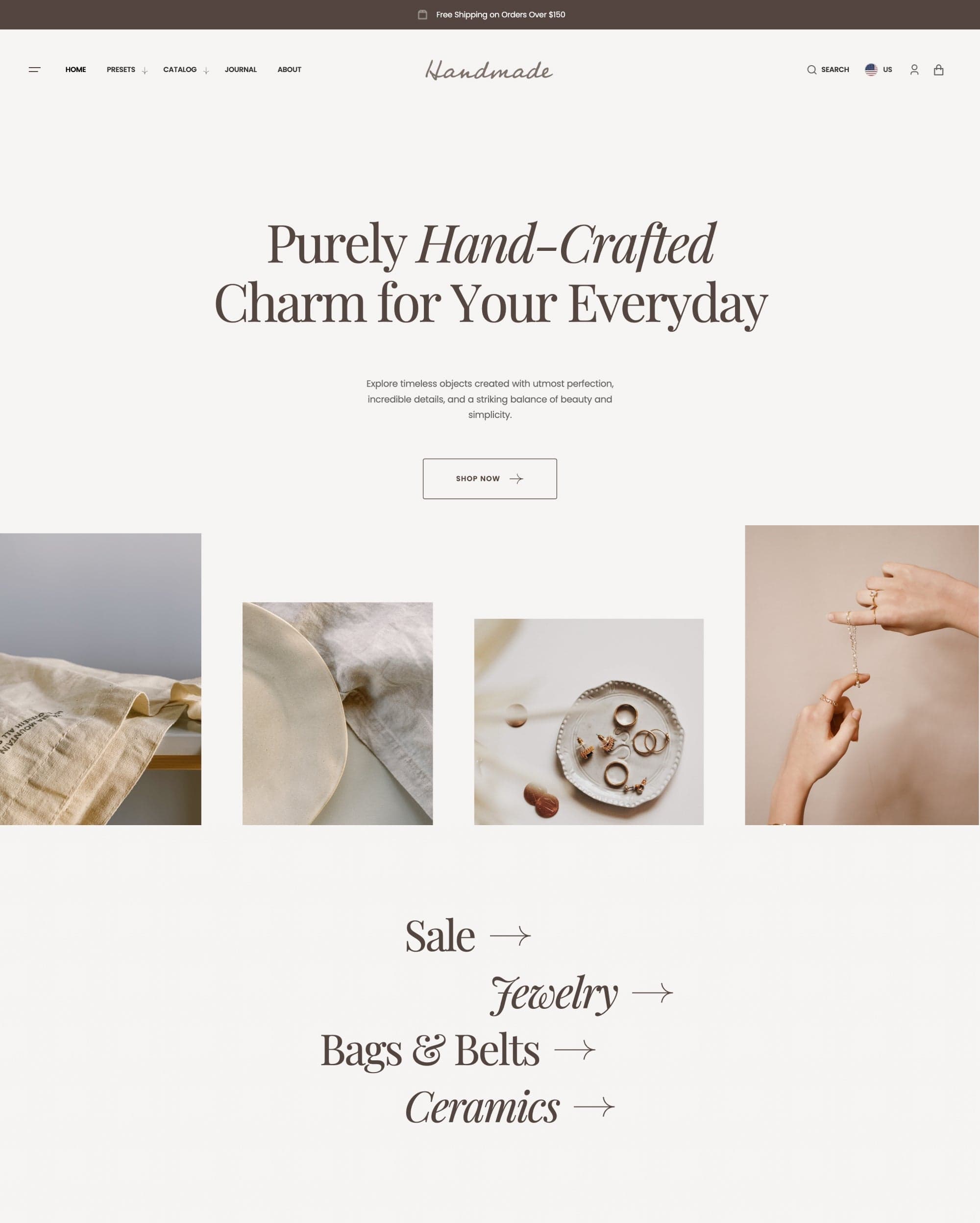 Handmade preset for Handmade