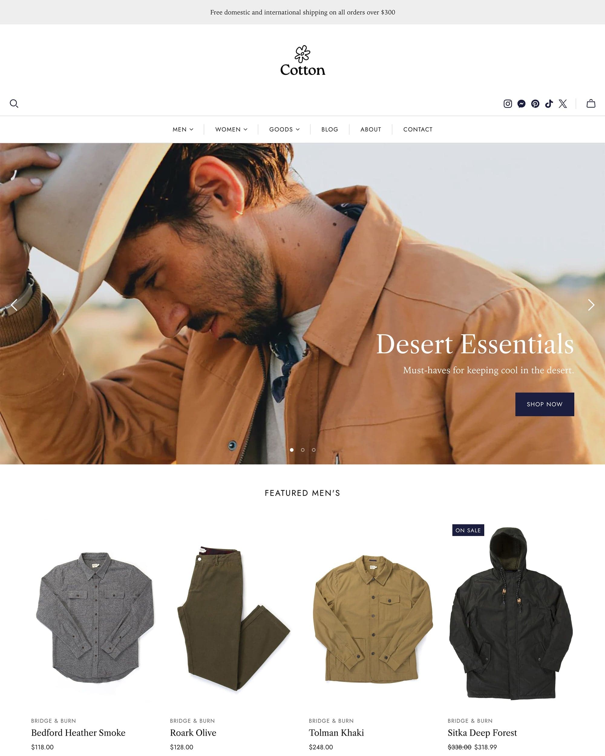 Atlantic Cotton preset