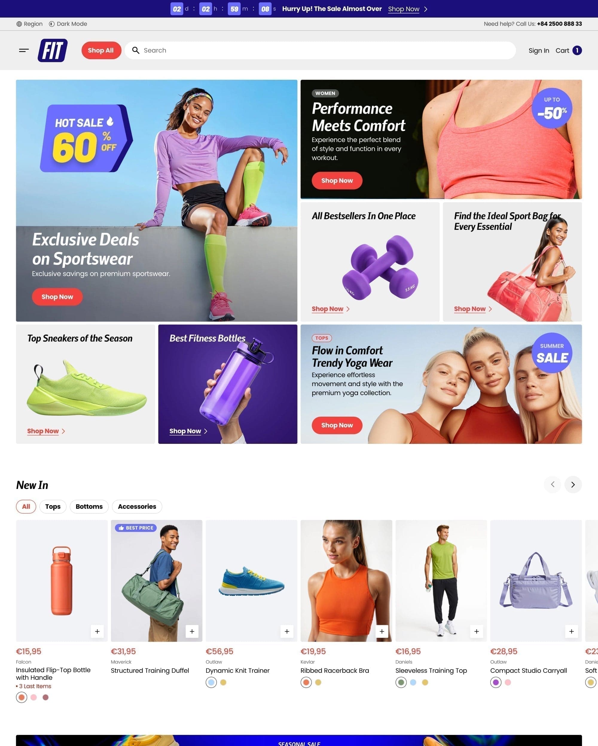 Fit preset for Megastore