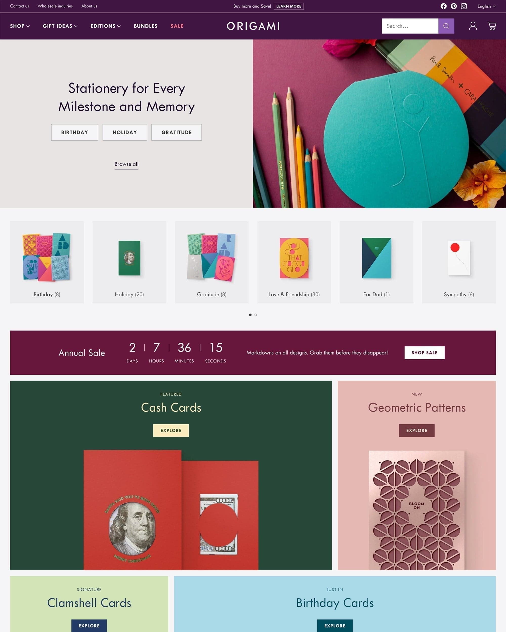 Cornerstone Origami preset
