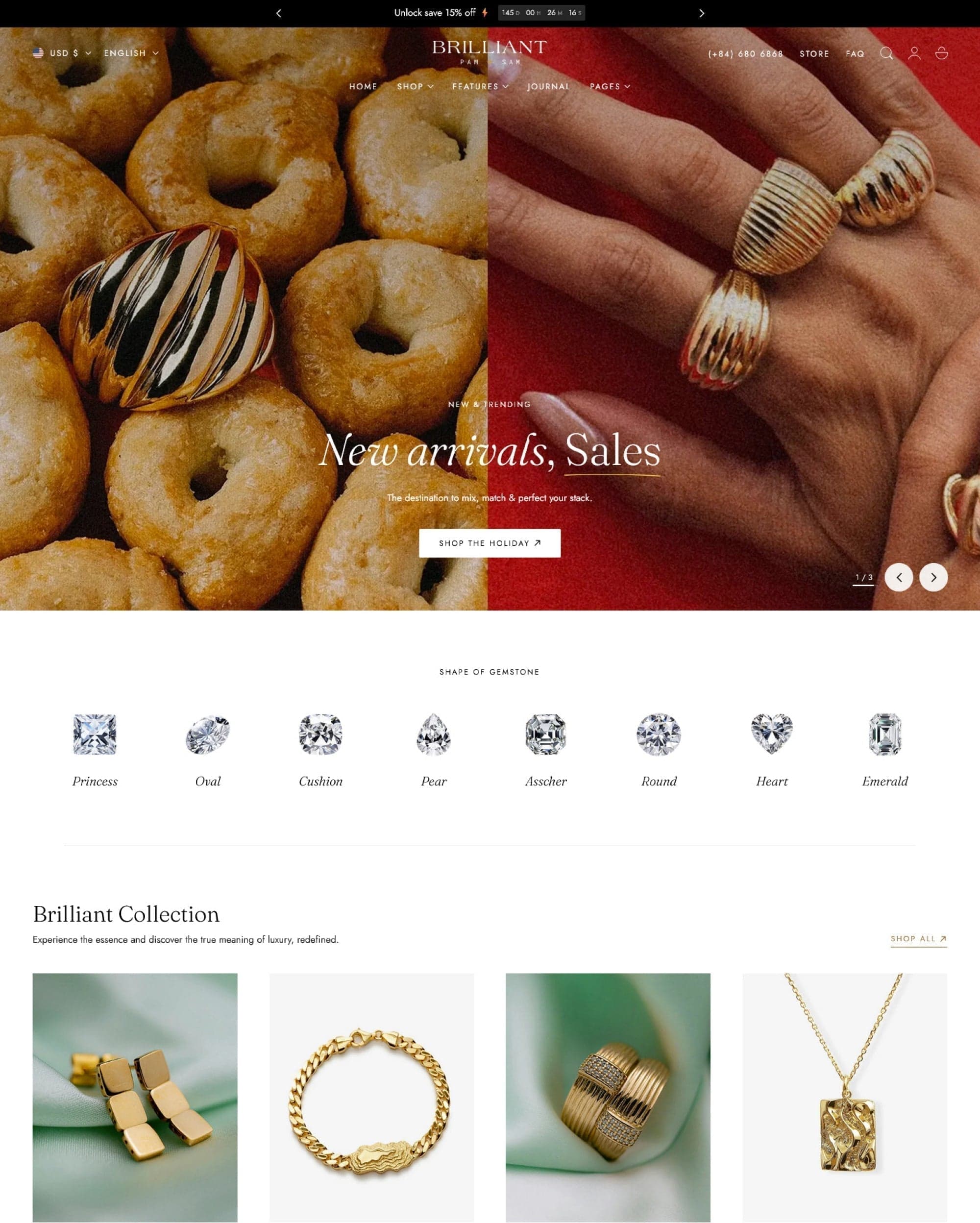 Edge Shopify theme preview