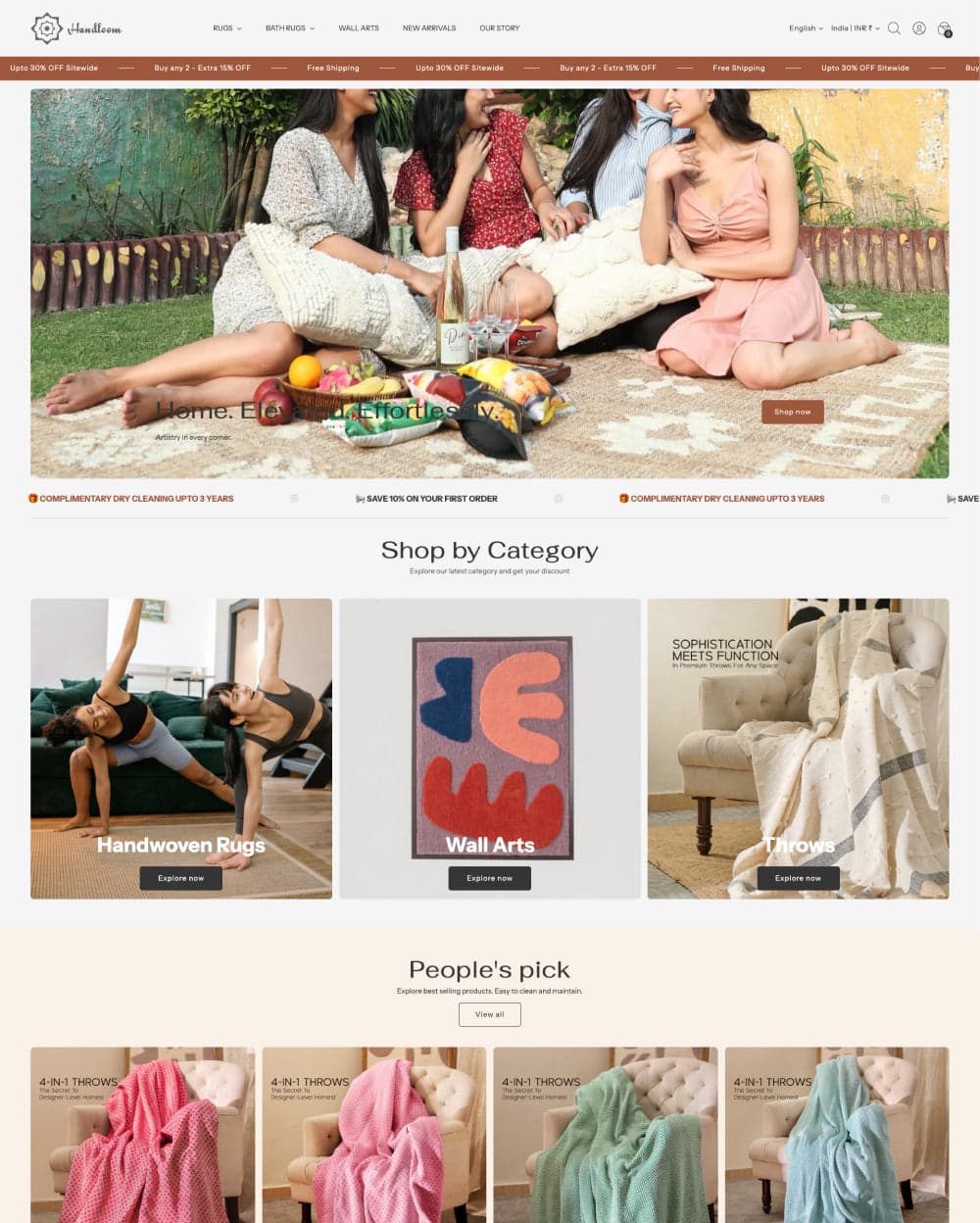 Swiss Shopify theme preview