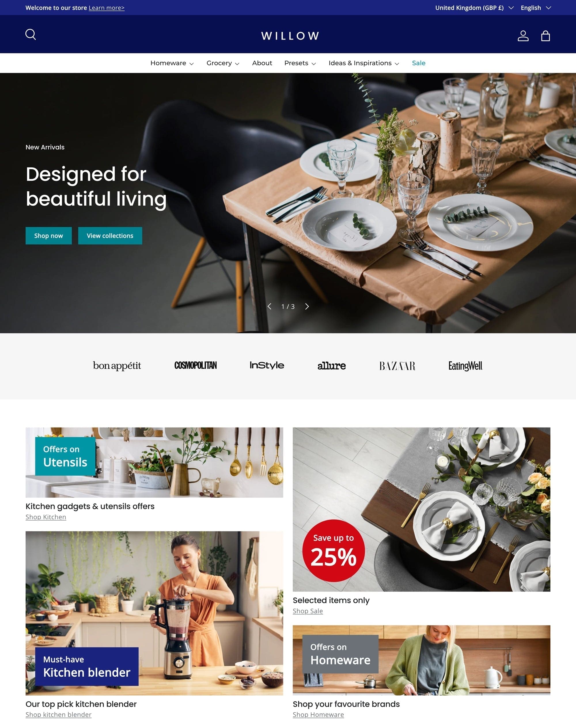 Canopy Willow preset