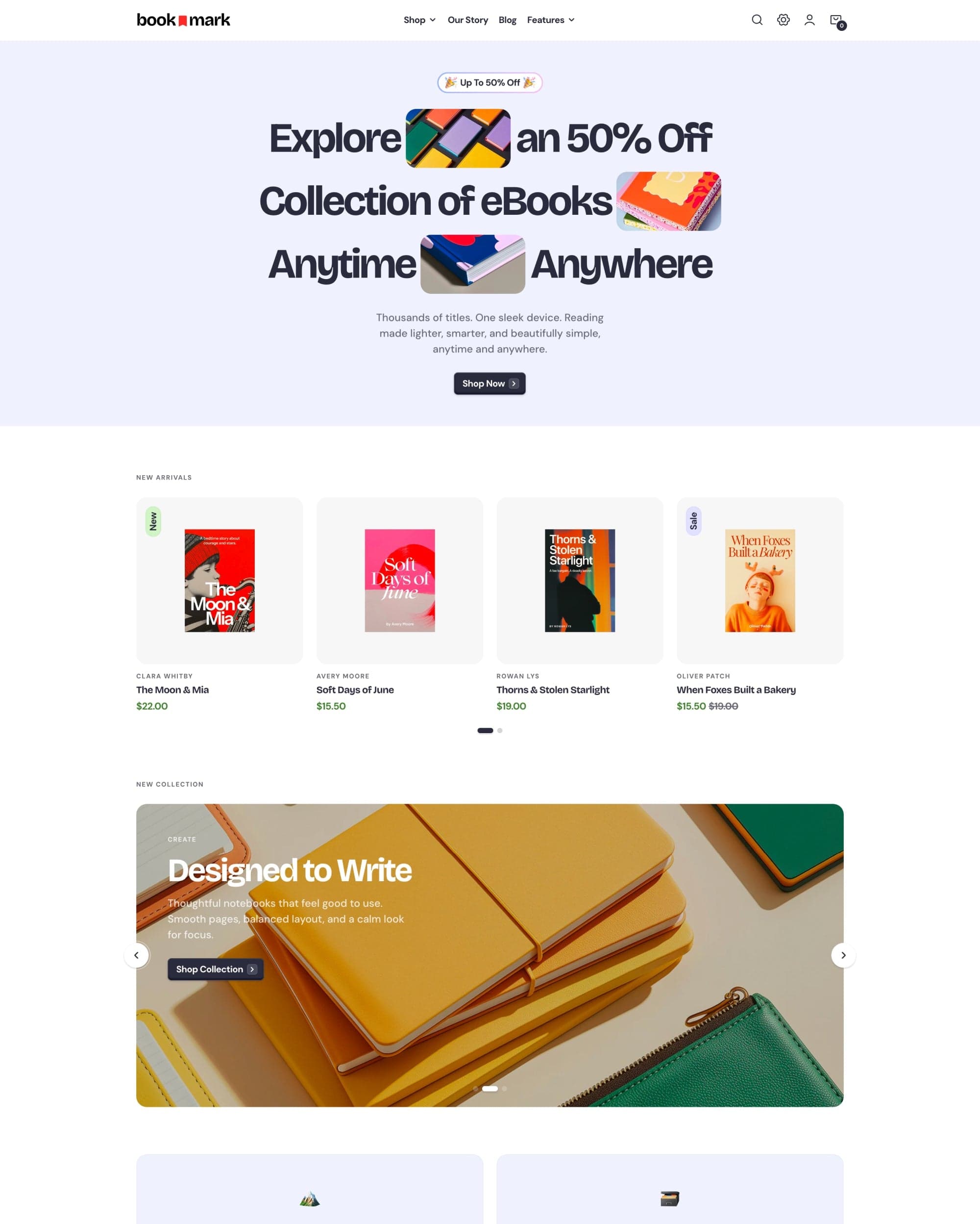 Bookmark preset