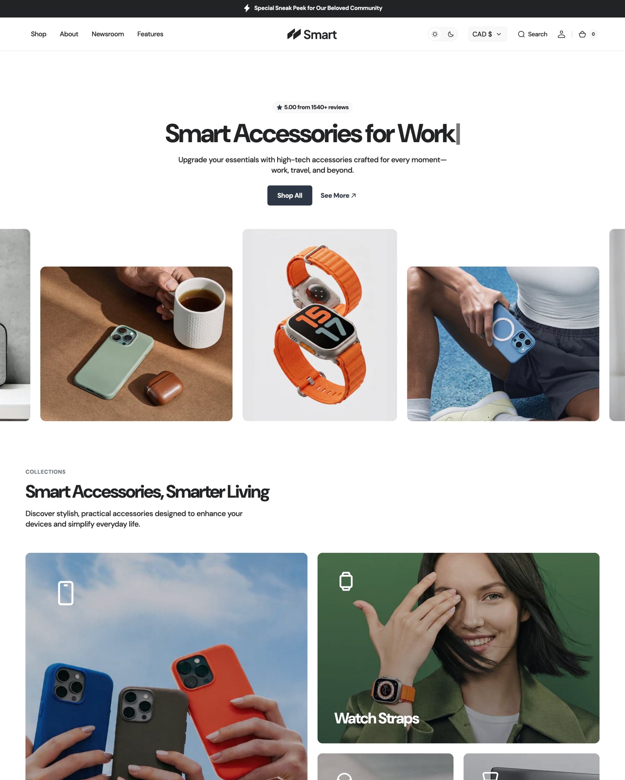 Smart preset for Digital