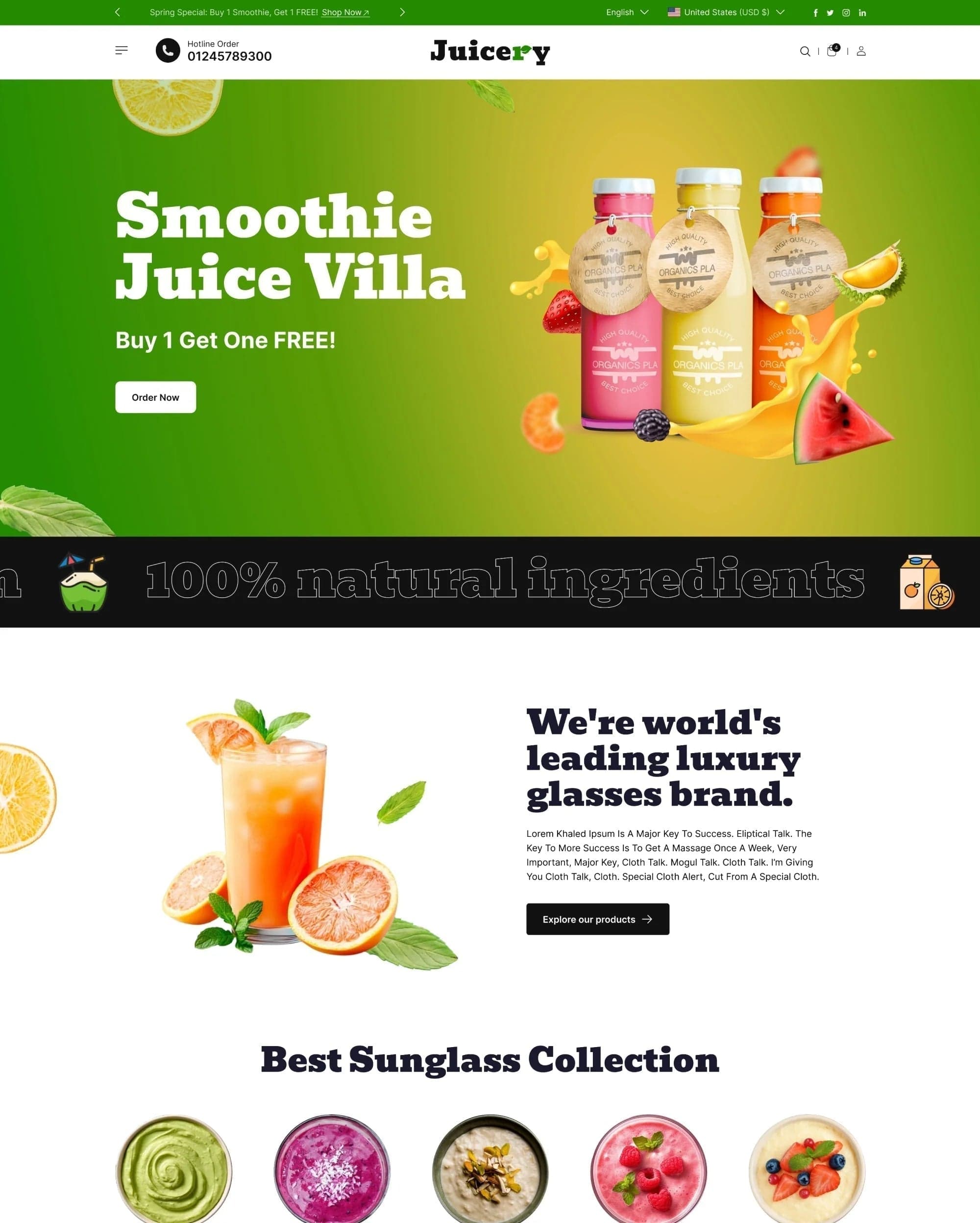 Juicery preset for Pesto