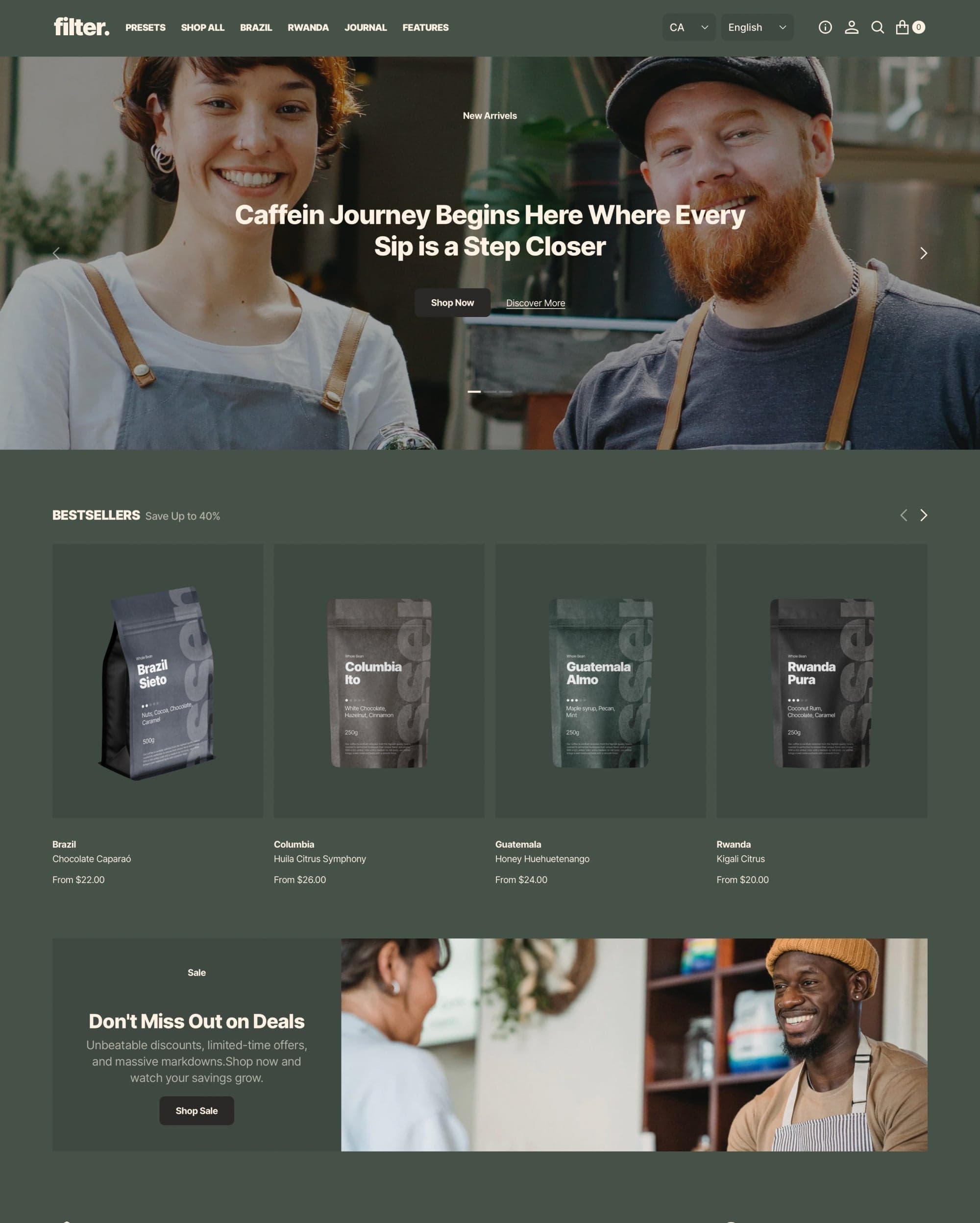 Filter preset for Essentials