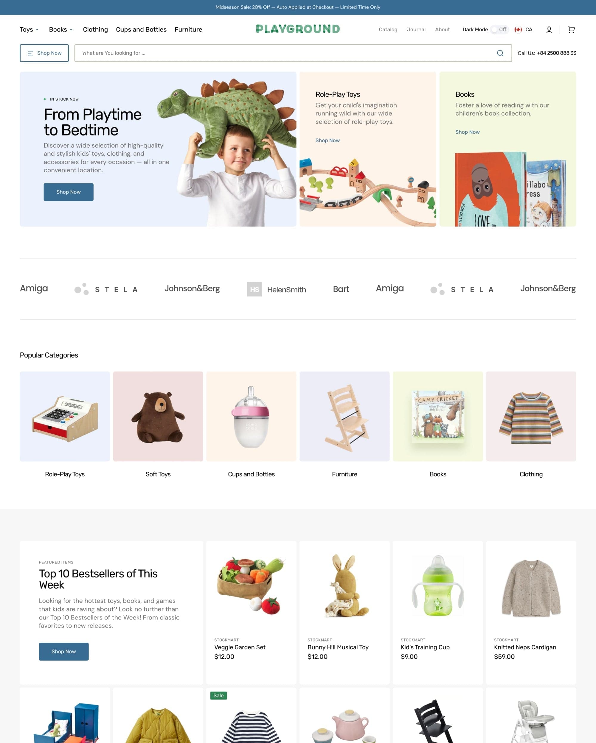 Stockmart Playground preset