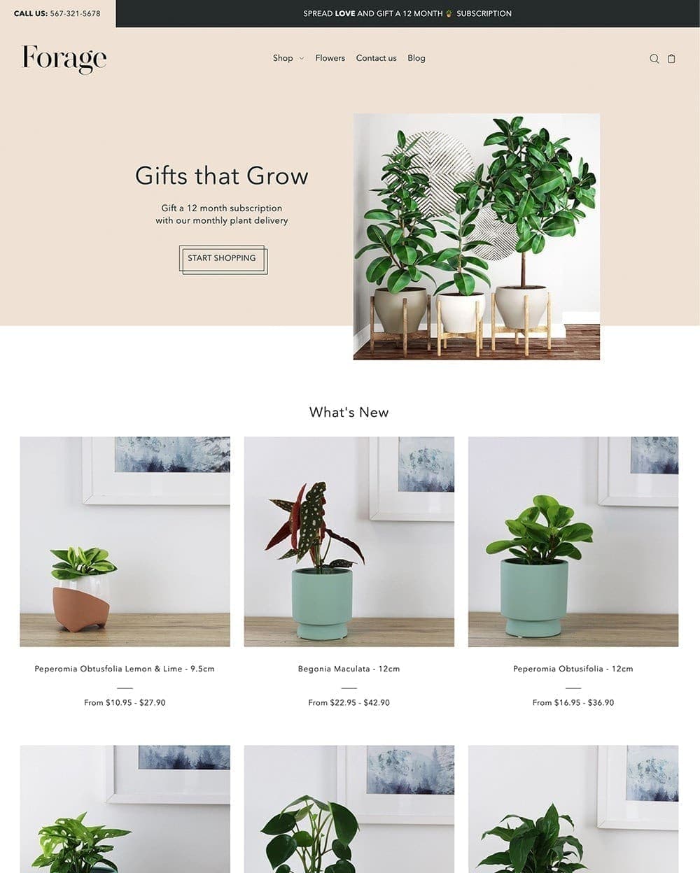 Grow preset for Foodie