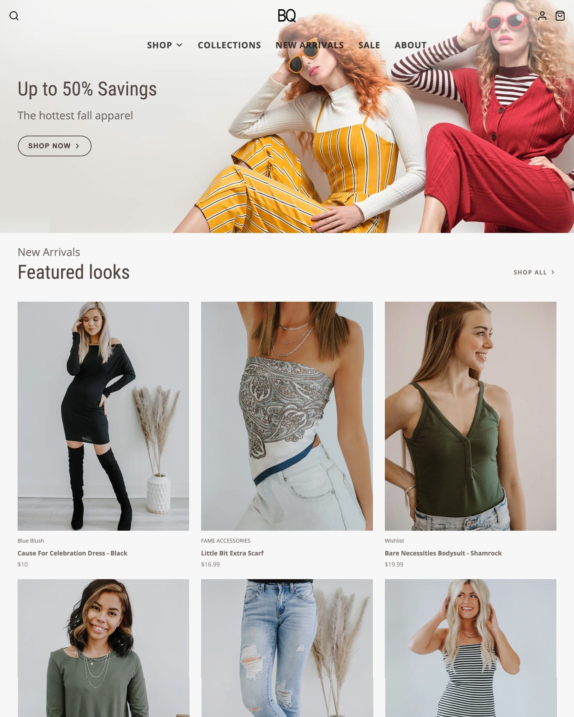 Drape preset for Galleria